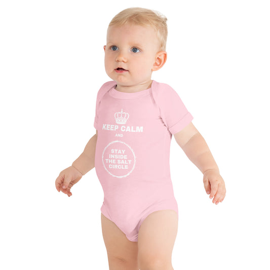 Keep Calm - Baby Short Sleeve One Piece