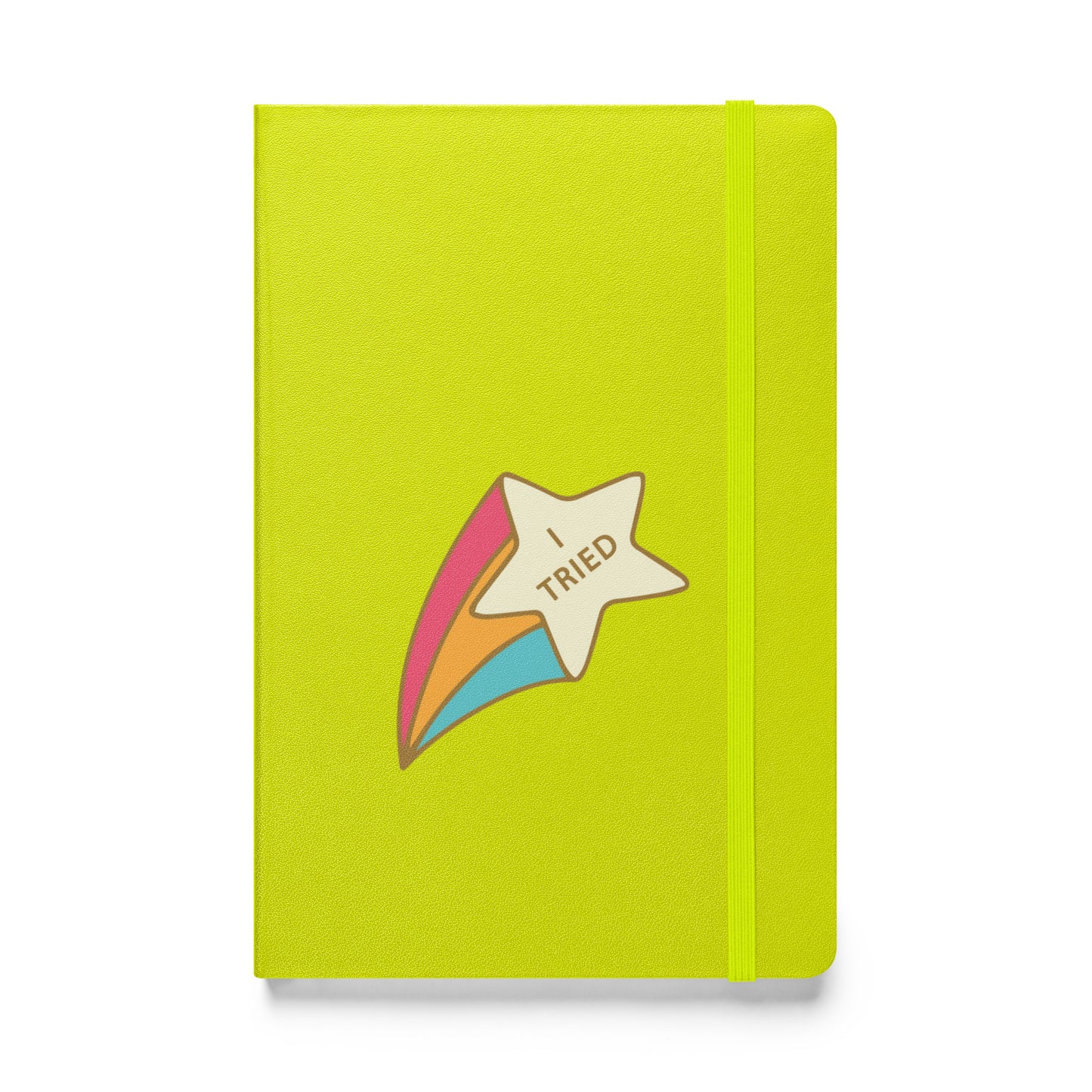I Tried - Hardcover bound notebook