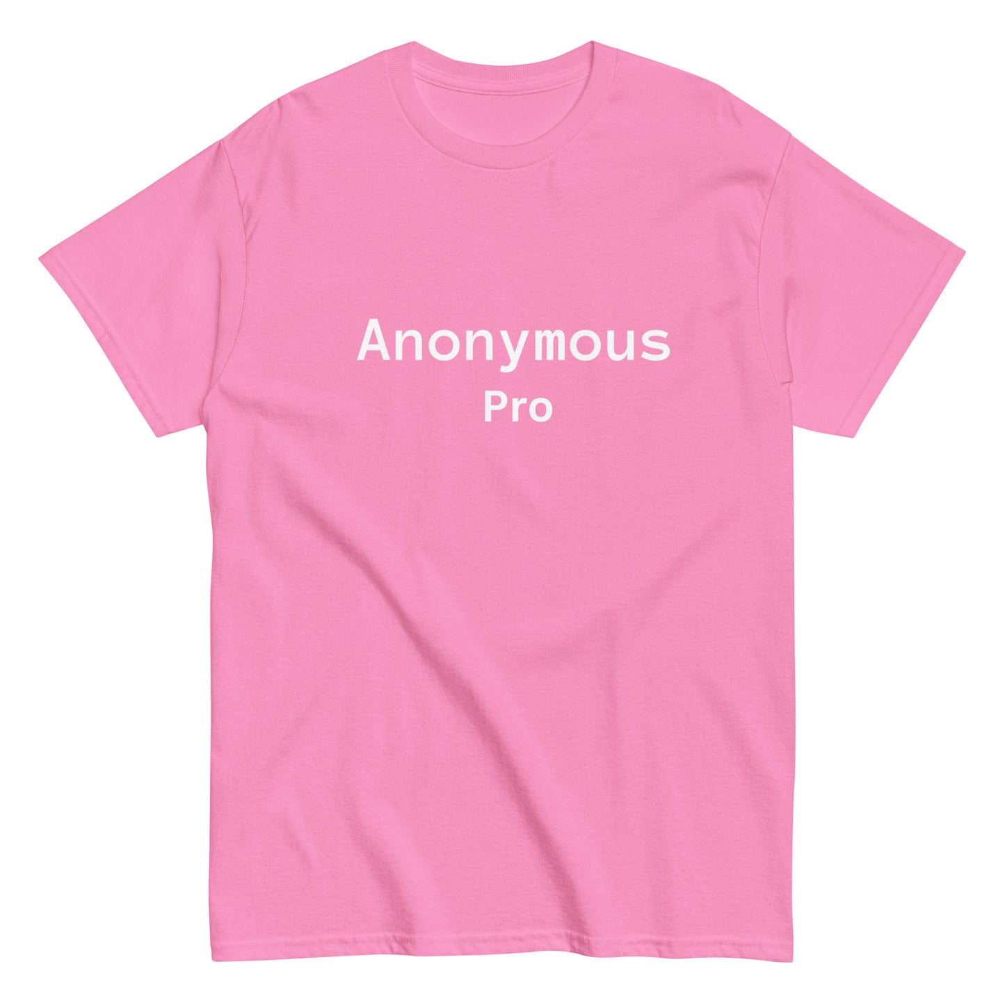 Anonymous Pro - Mens Classic T-Shirt