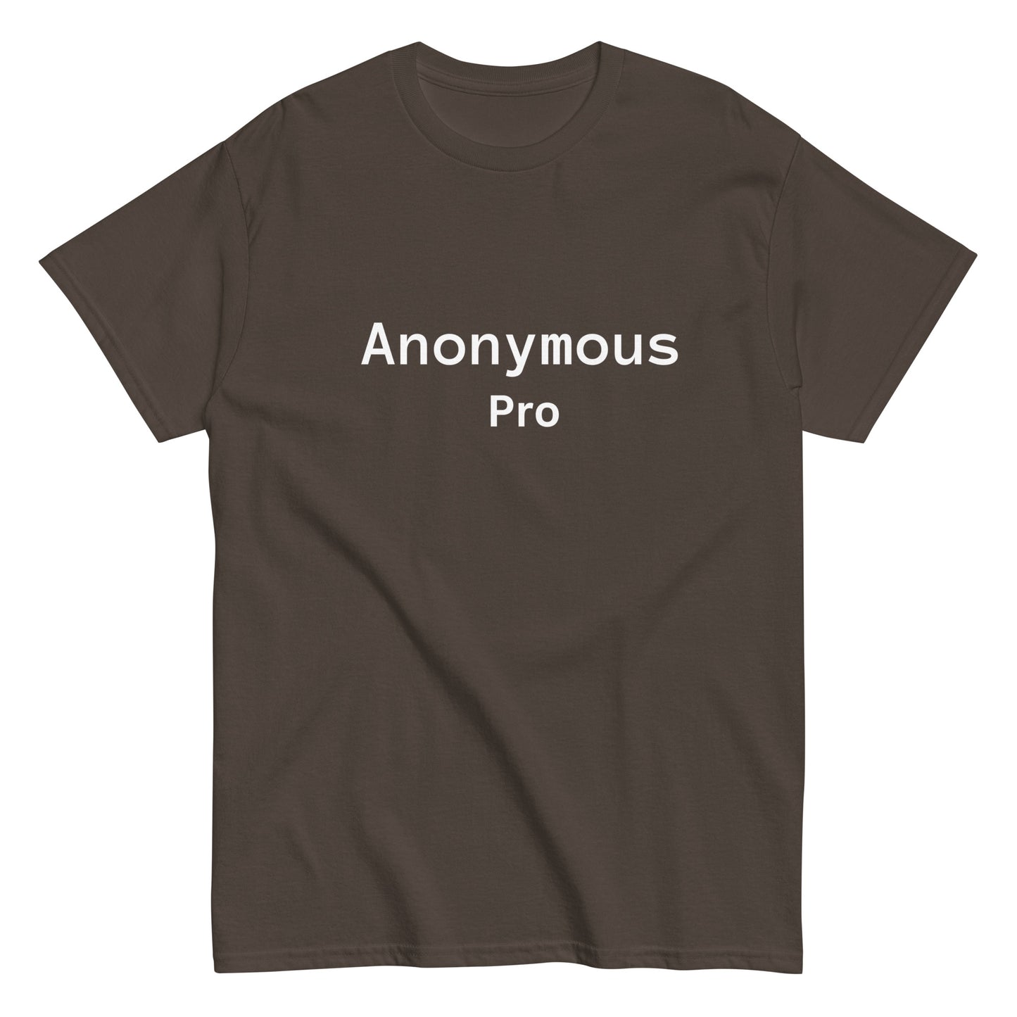 Anonymous Pro - Mens Classic T-Shirt