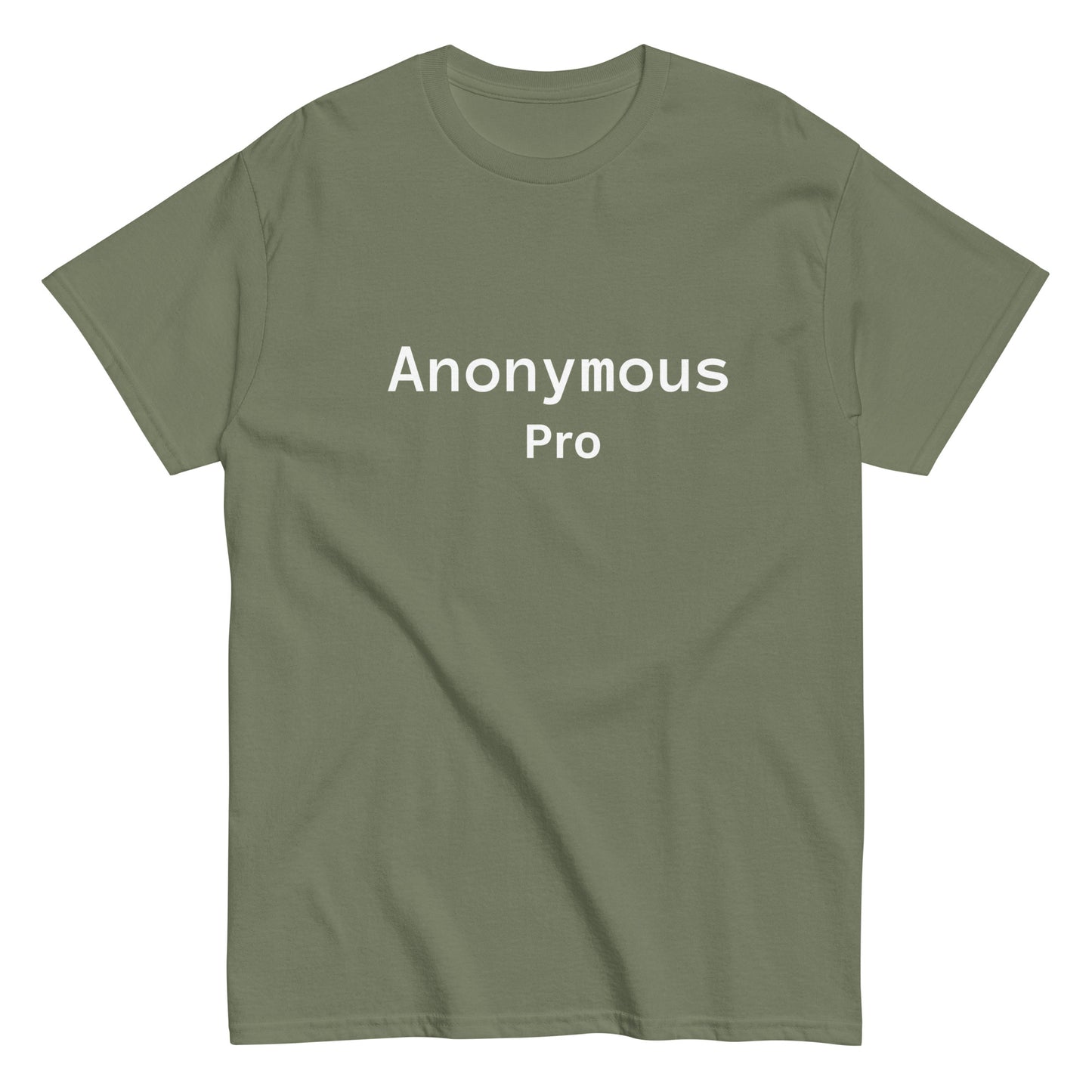 Anonymous Pro - Mens Classic T-Shirt