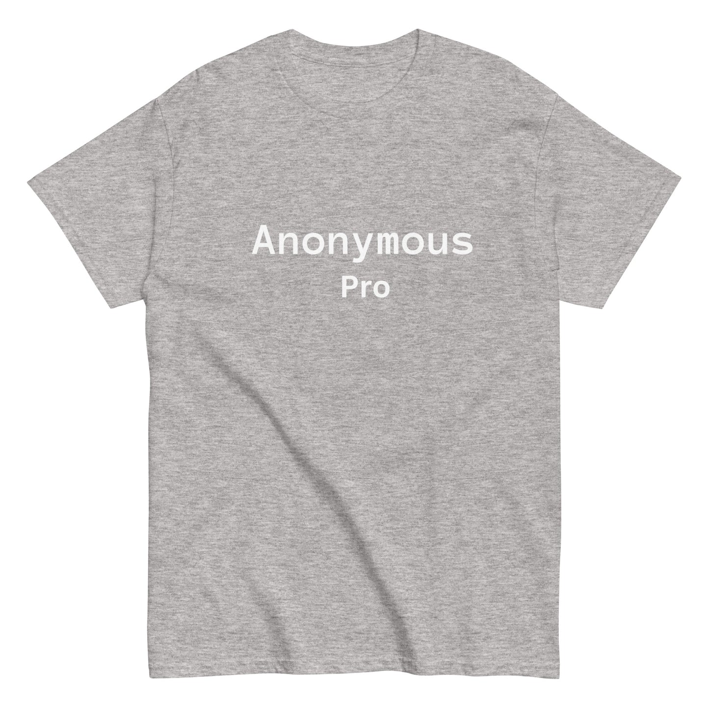 Anonymous Pro - Mens Classic T-Shirt