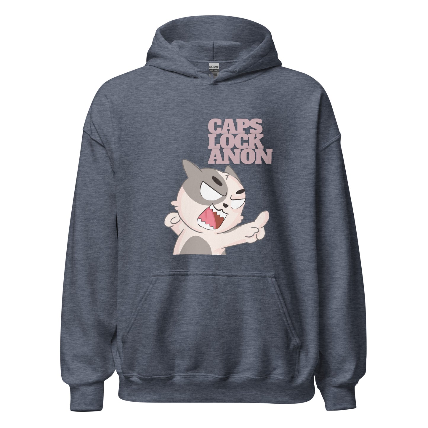 Caps Lock Anon - Men's Hoodie