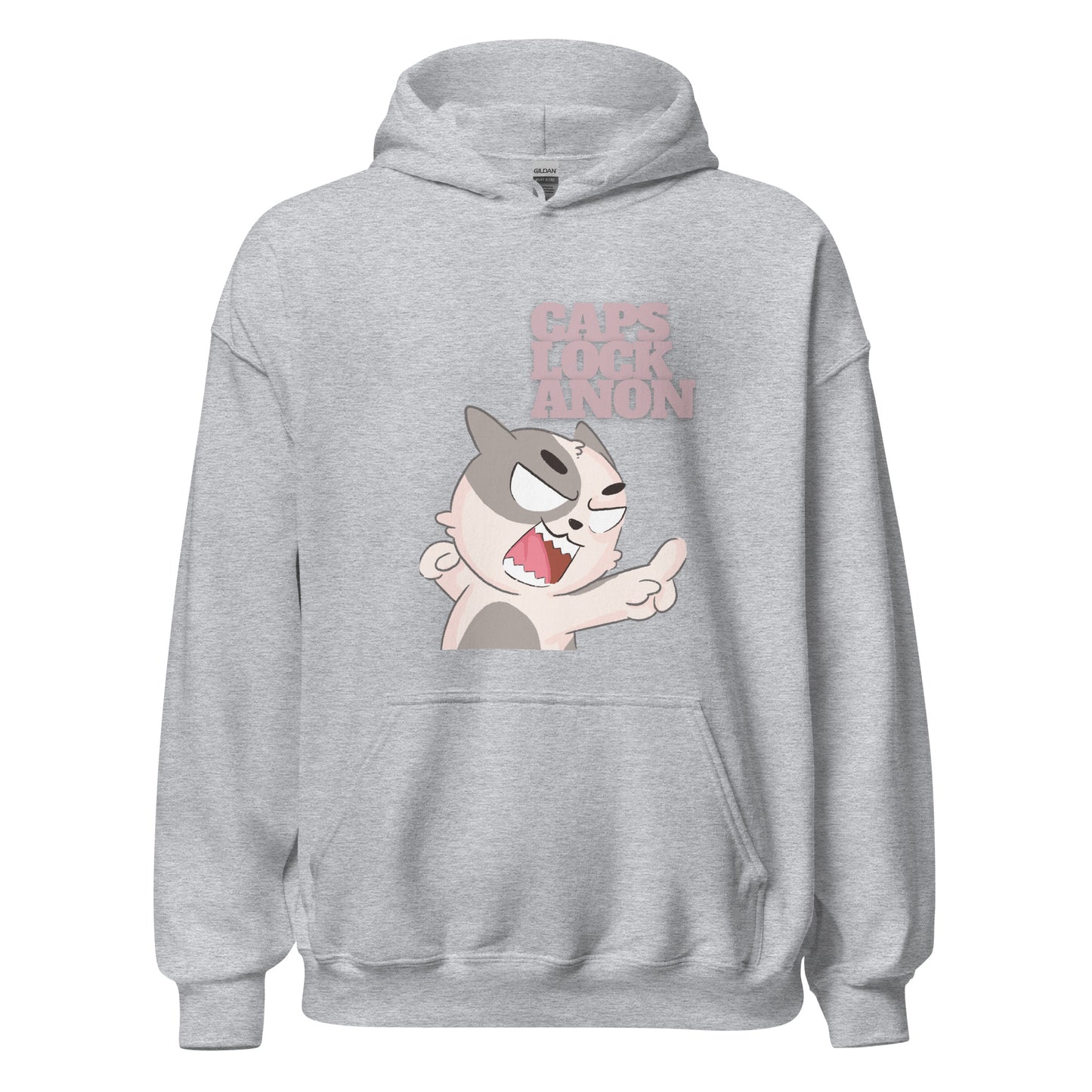 Caps Lock Anon - Men's Hoodie