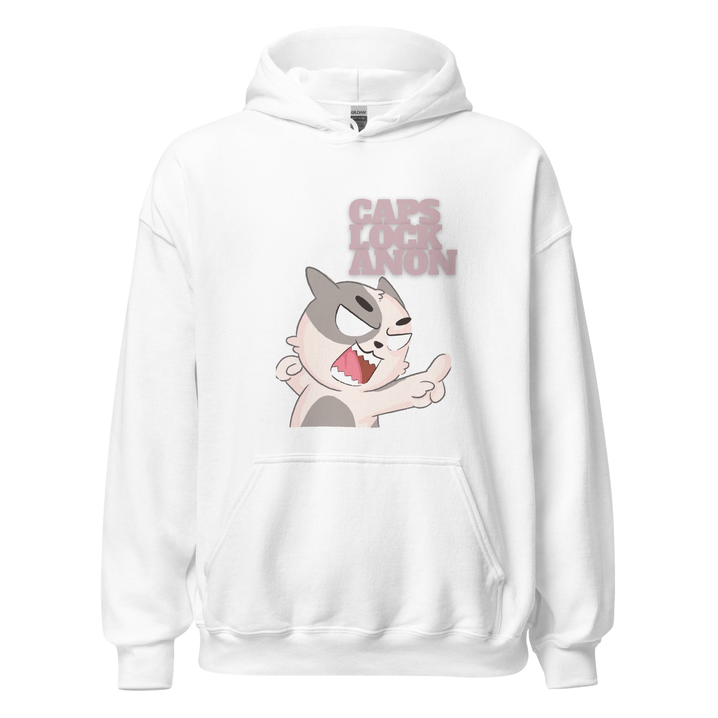 Caps Lock Anon - Men's Hoodie