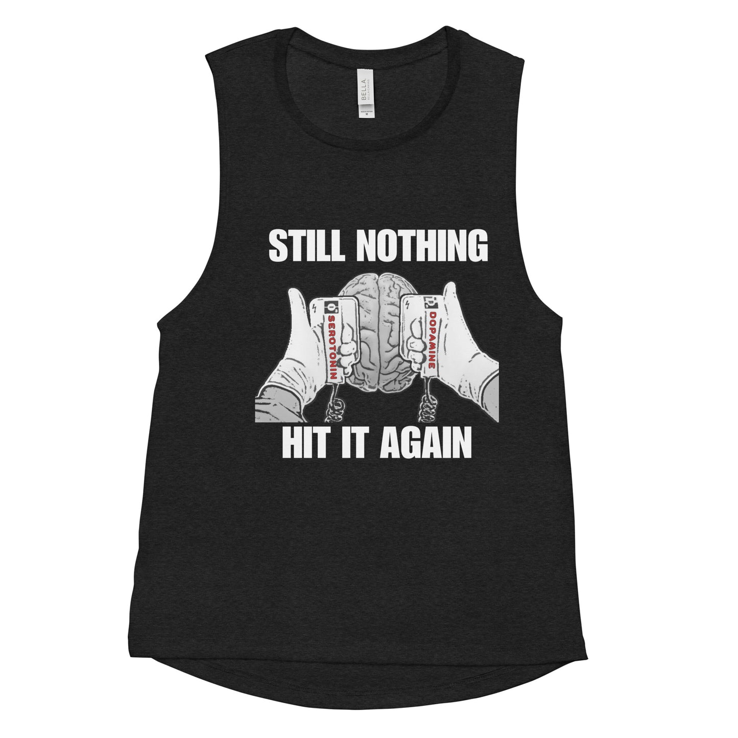 Dopamine Serotonin - Ladies’ Muscle Tank