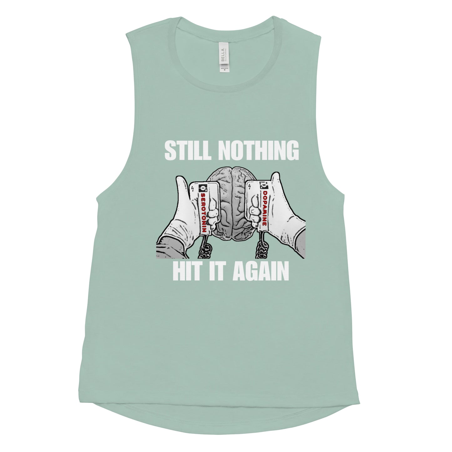 Dopamine Serotonin - Ladies’ Muscle Tank