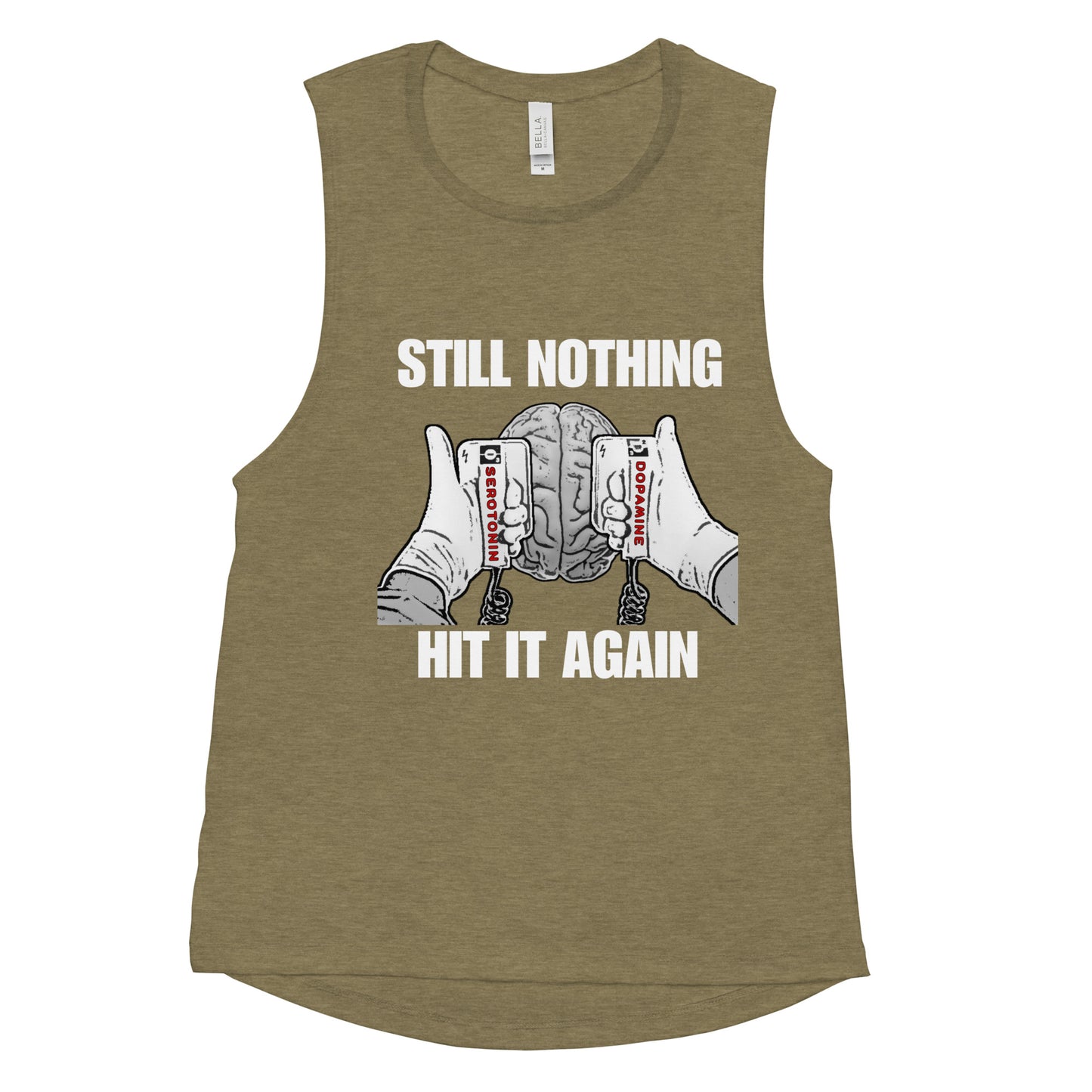 Dopamine Serotonin - Ladies’ Muscle Tank