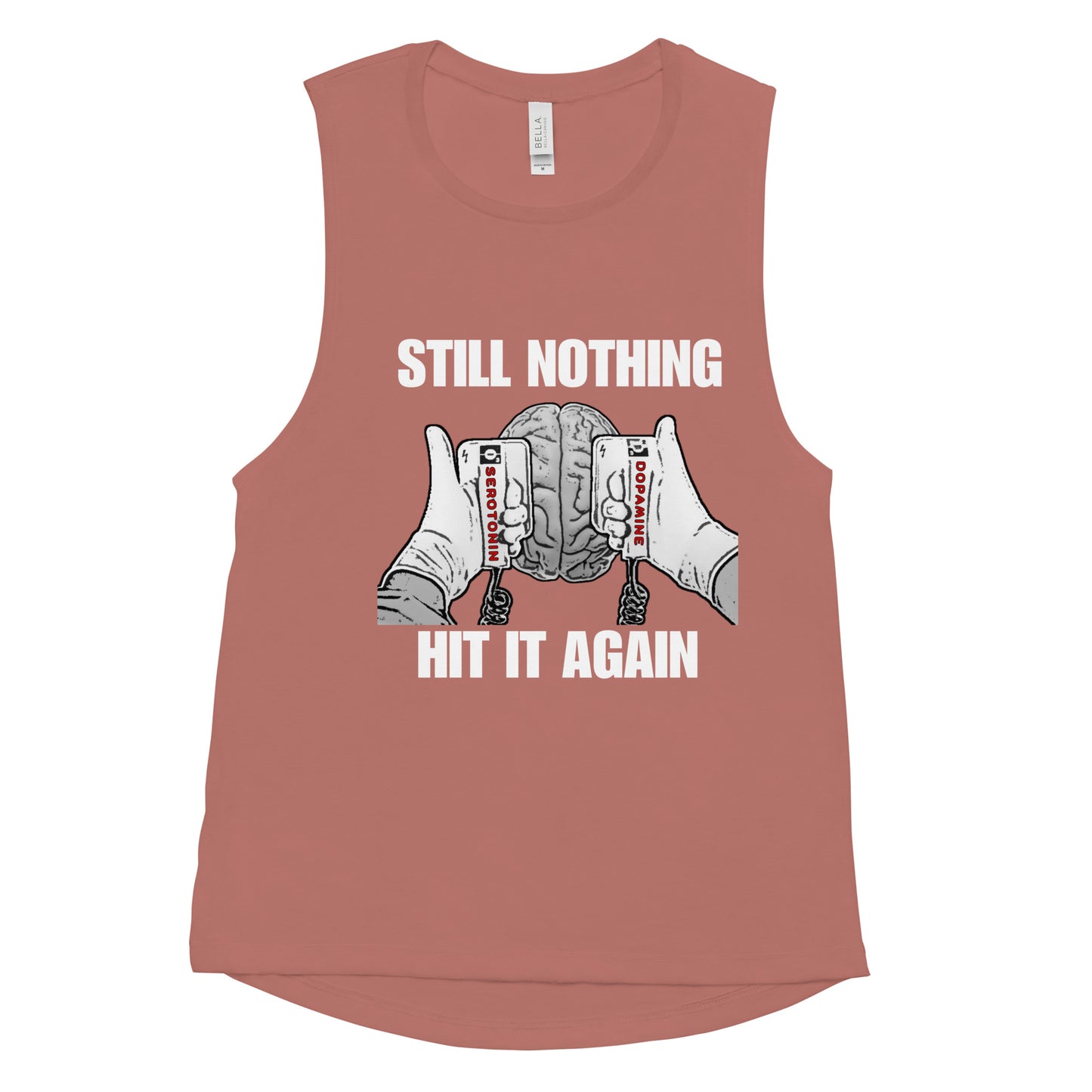 Dopamine Serotonin - Ladies’ Muscle Tank
