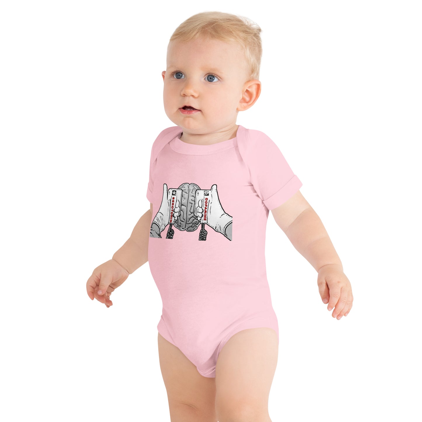 Dopamine/Serotonin - Baby Short Sleeve One Piece