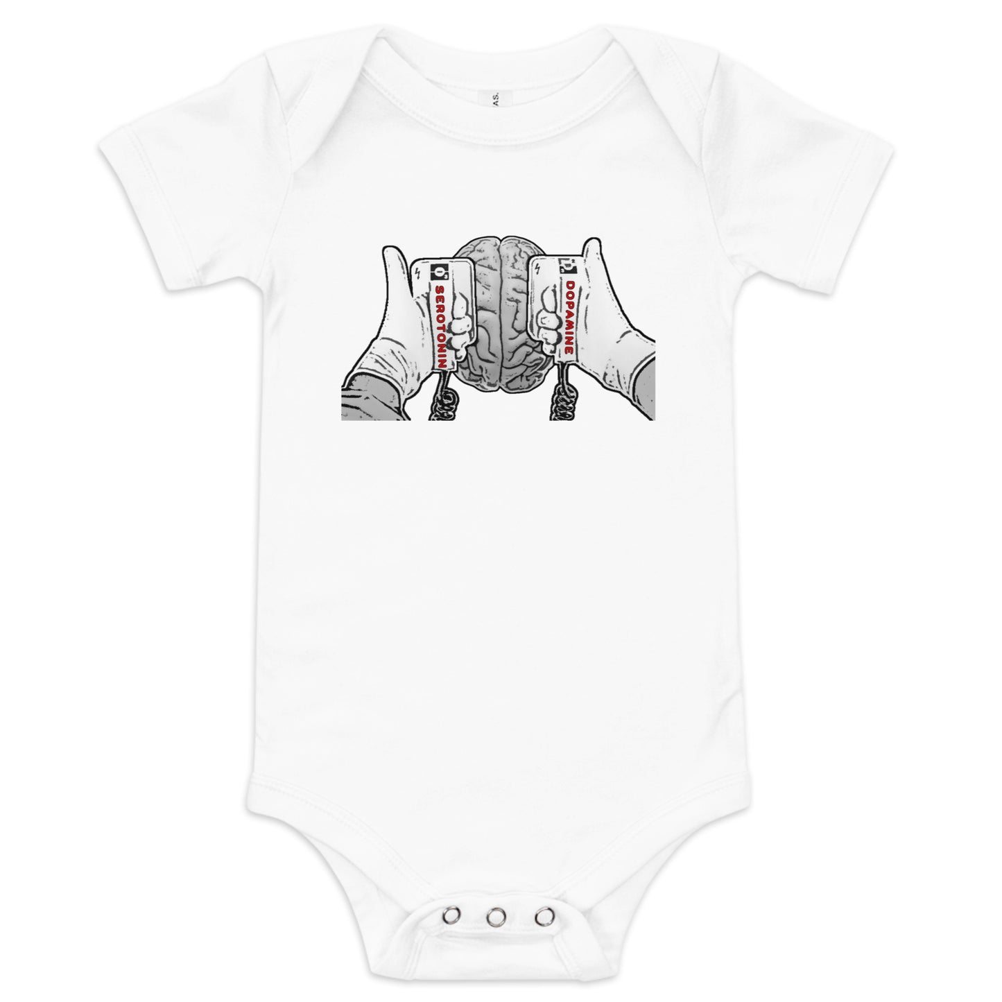 Dopamine/Serotonin - Baby Short Sleeve One Piece