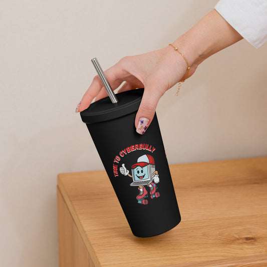 Cyberbully - Insulated Tumbler w Straw