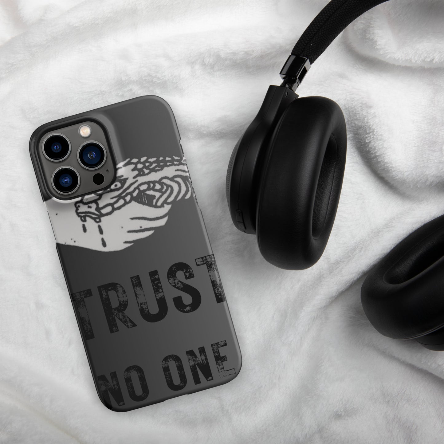 Trust No One - Snap case for iPhone®