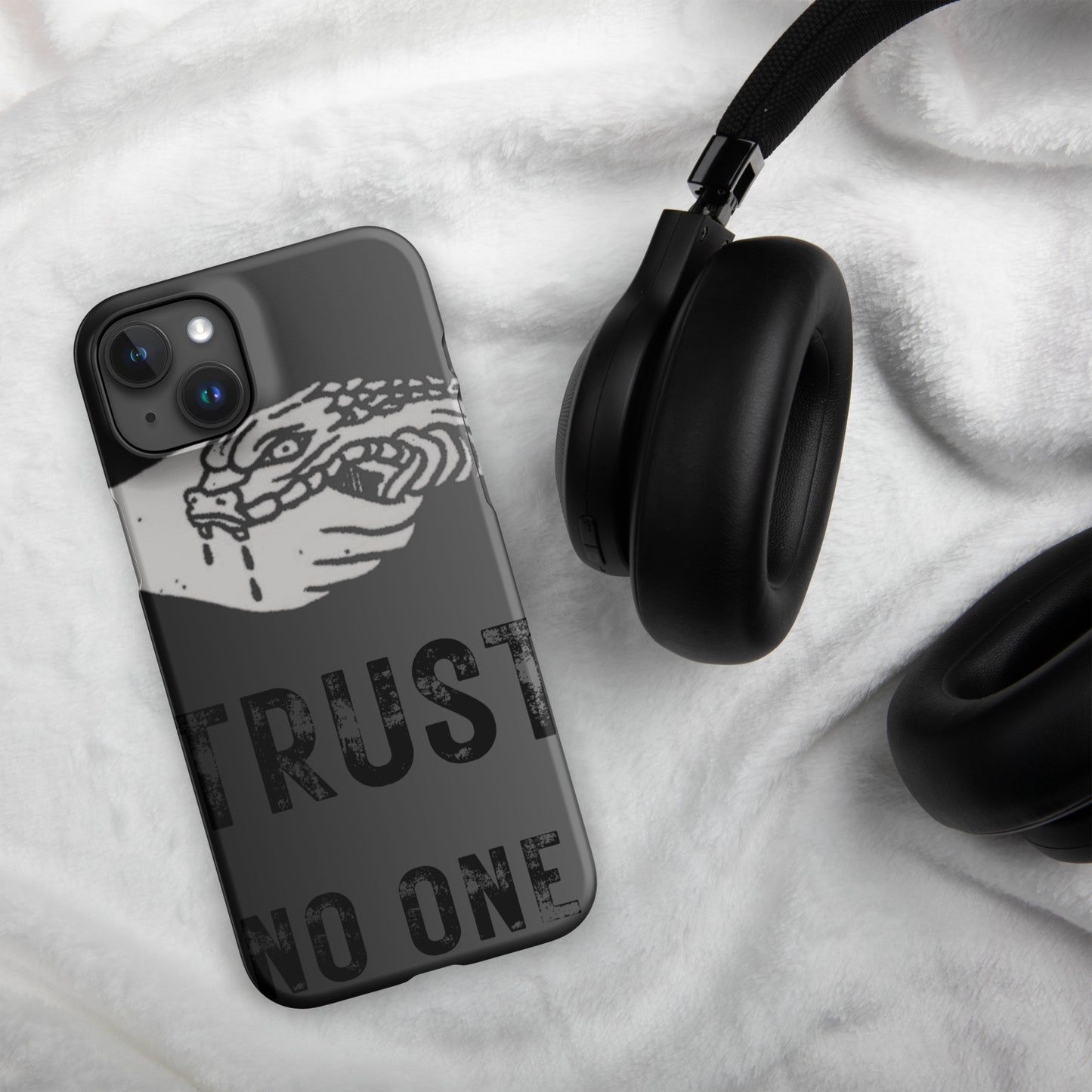 Trust No One - Snap case for iPhone®