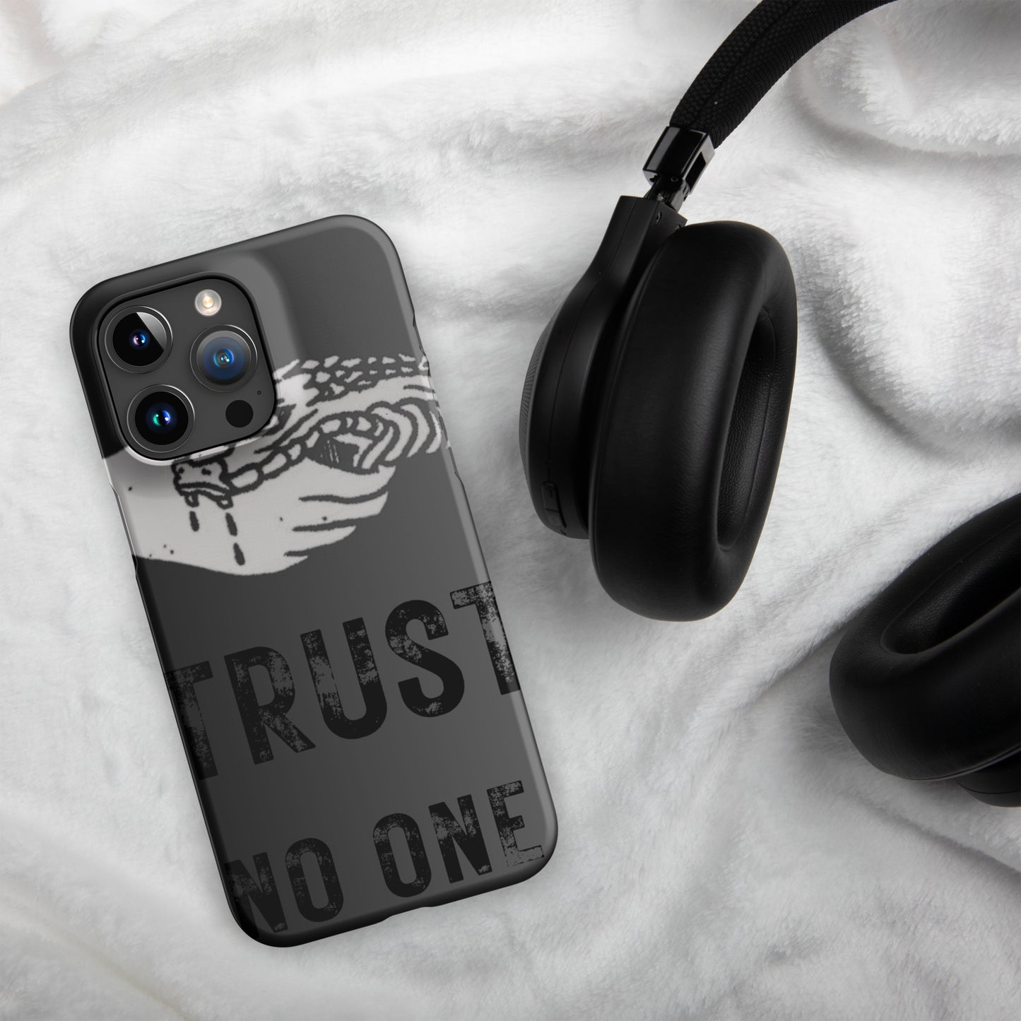 Trust No One - Snap case for iPhone®