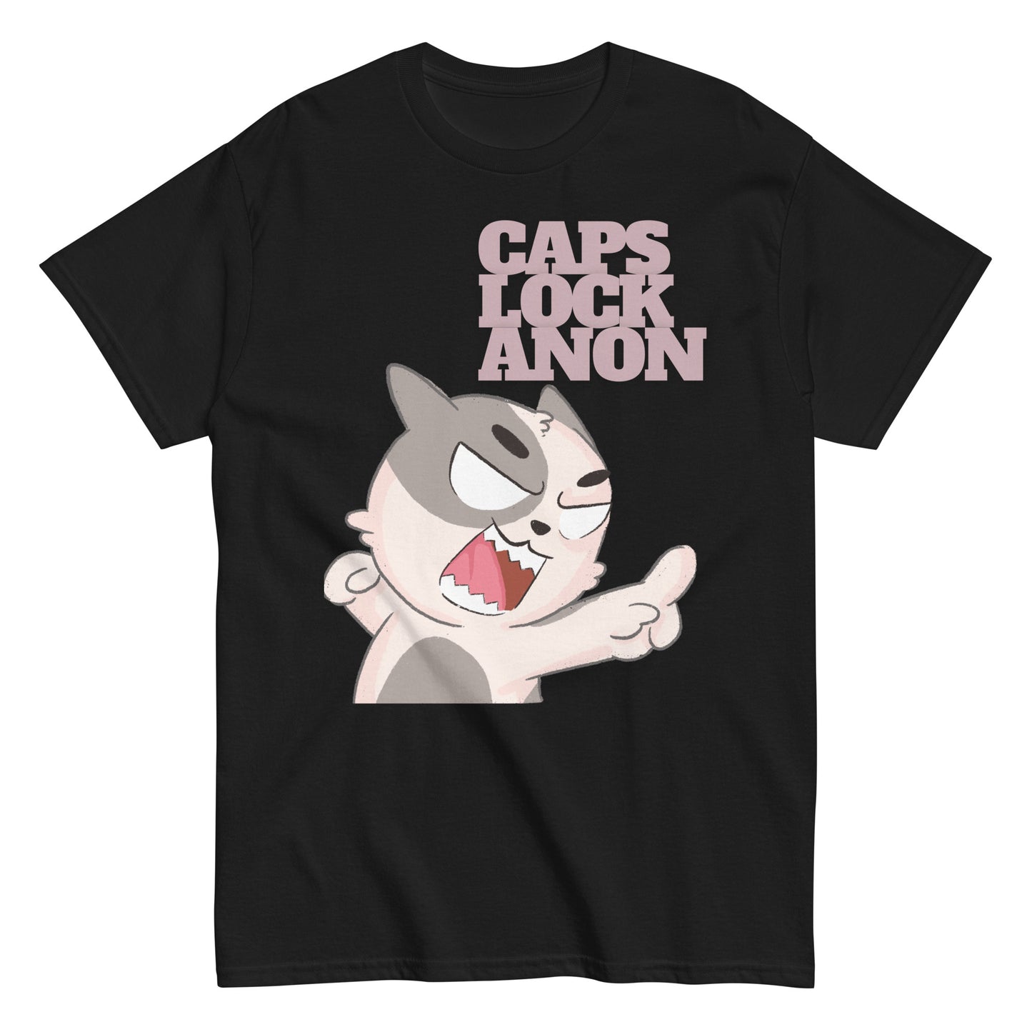 Caps Lock Anon - Men's Unisex Classic T-Shirt