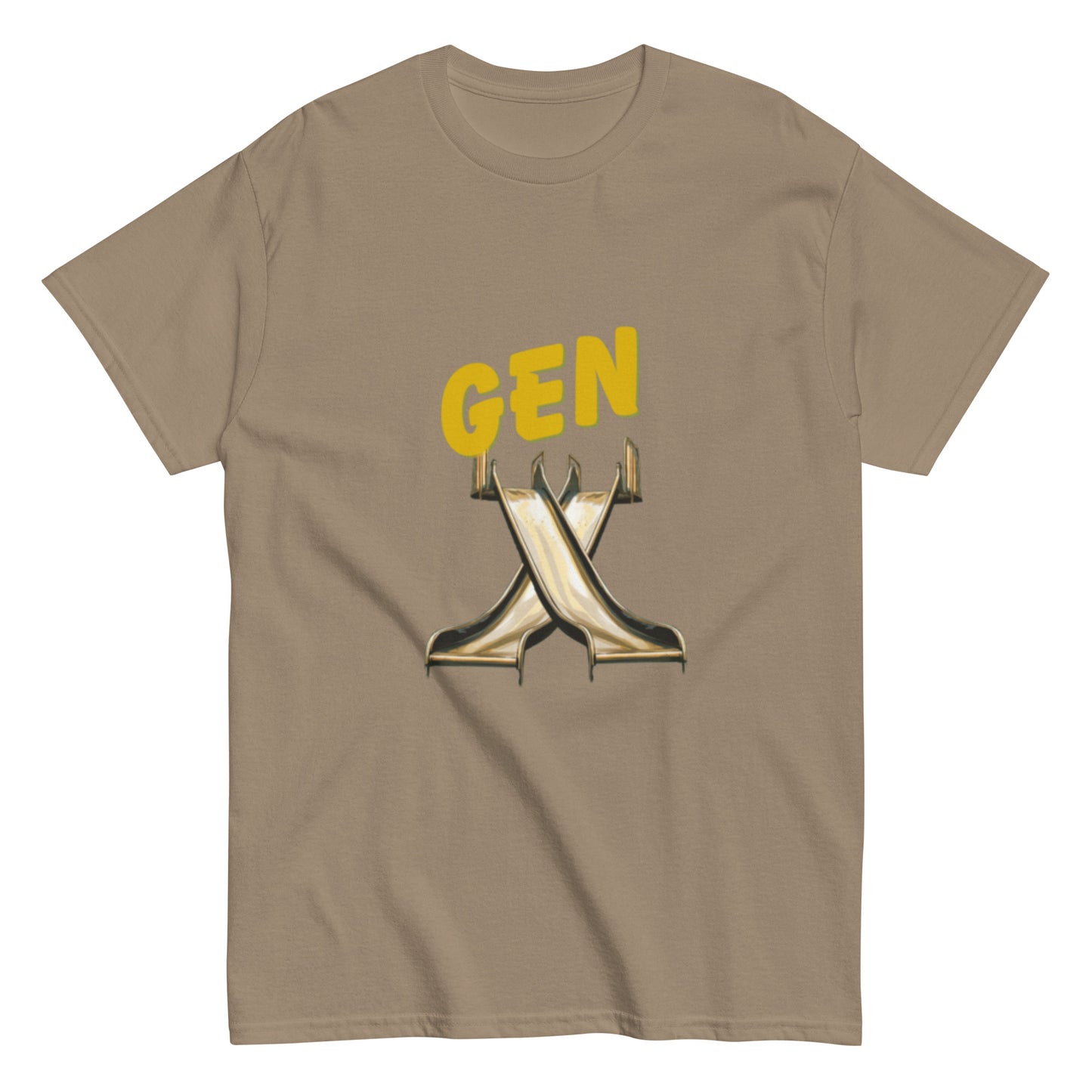 GenX Large Logo - Men's Classic T-Shirt