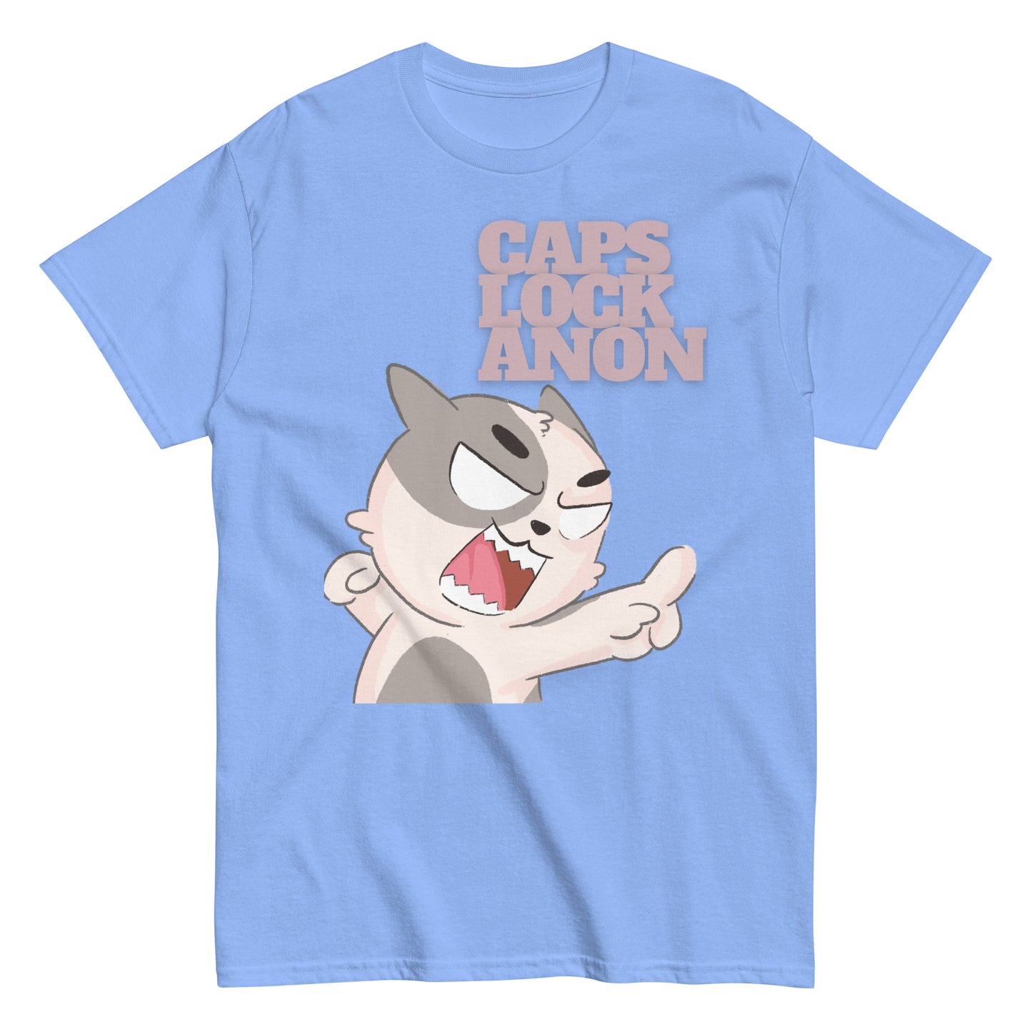 Caps Lock Anon - Womens T-Shirt