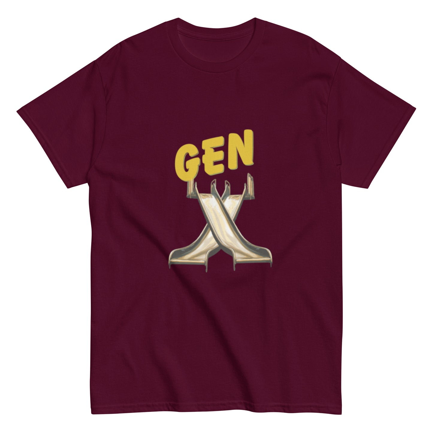 GenX Large Logo - Men's Classic T-Shirt