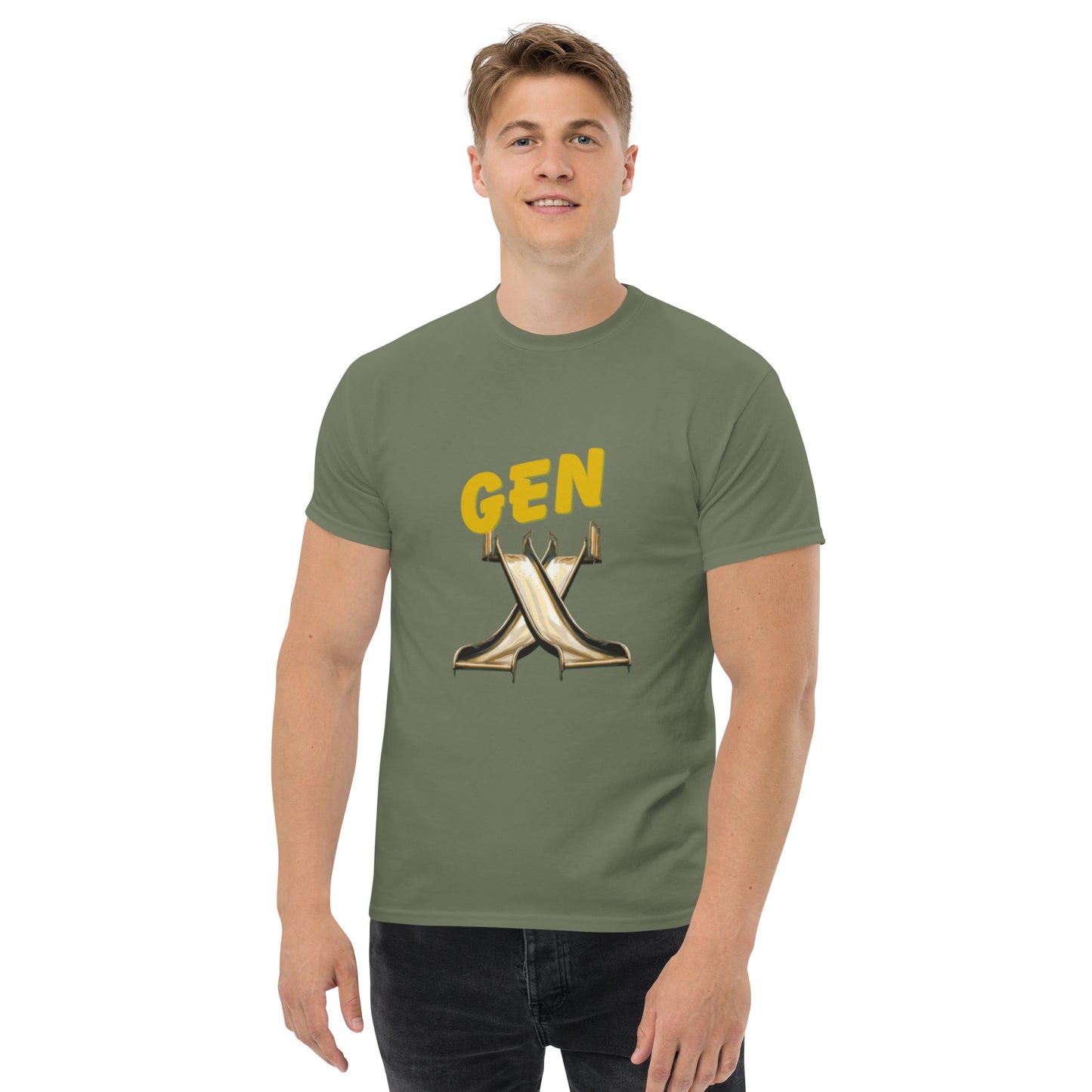 GenX Large Logo - Men's Classic T-Shirt