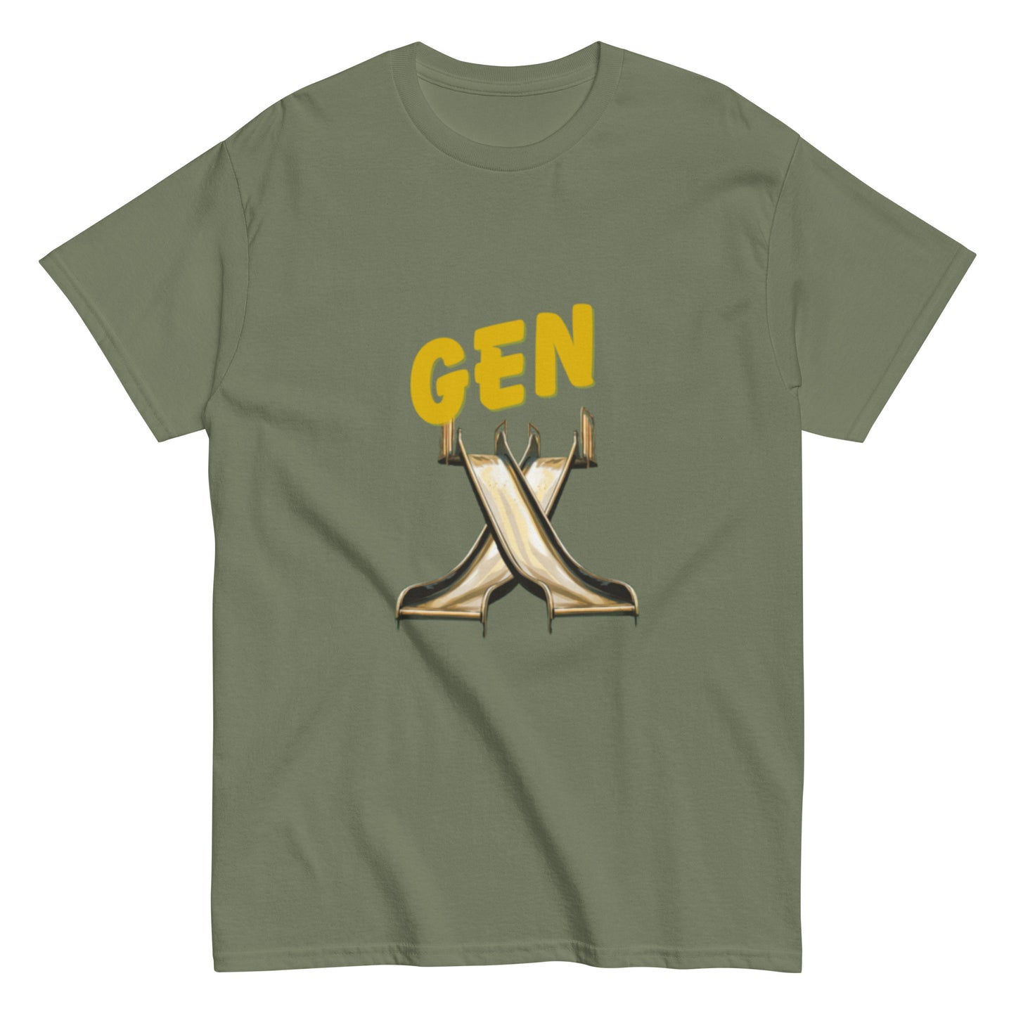 GenX Large Logo - Men's Classic T-Shirt