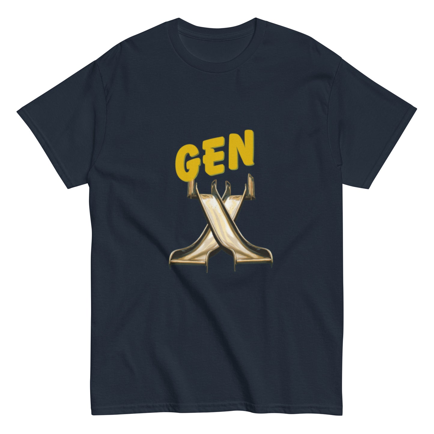 GenX Large Logo - Men's Classic T-Shirt