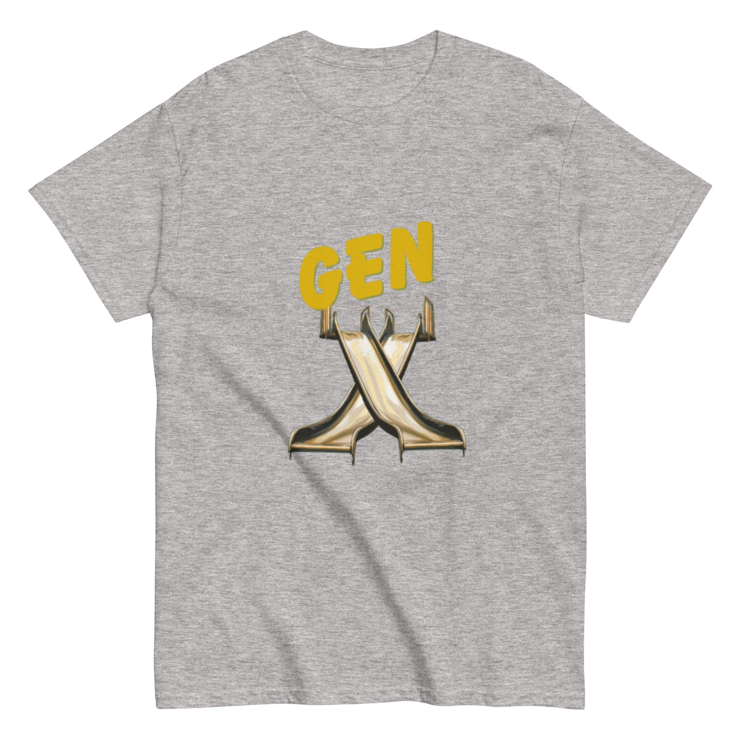 GenX Large Logo - Men's Classic T-Shirt