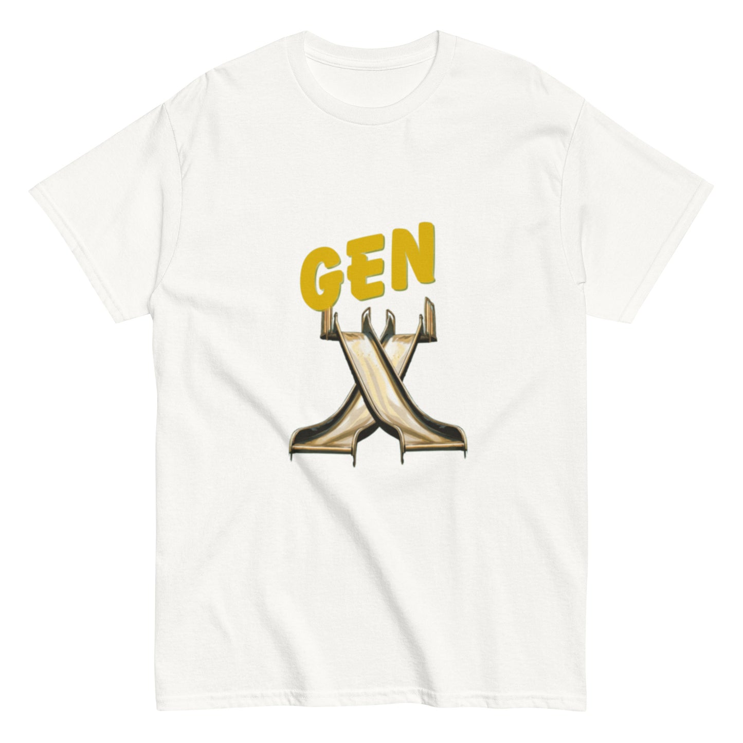 GenX Large Logo - Men's Classic T-Shirt