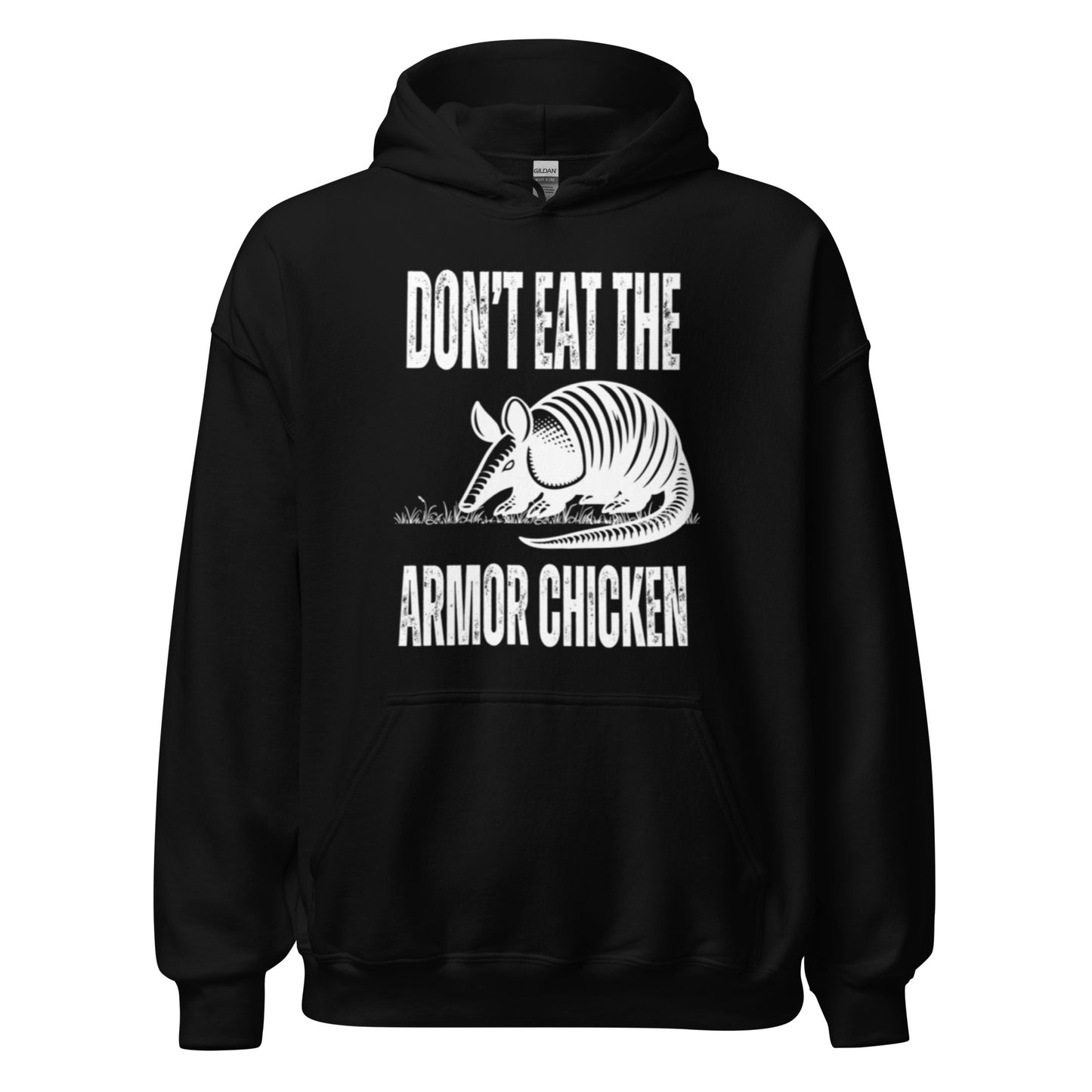 Armor Chicken -Mens Hoodie