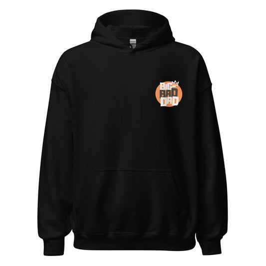 Big Bad Dad Small Logo - Men's Hoodie