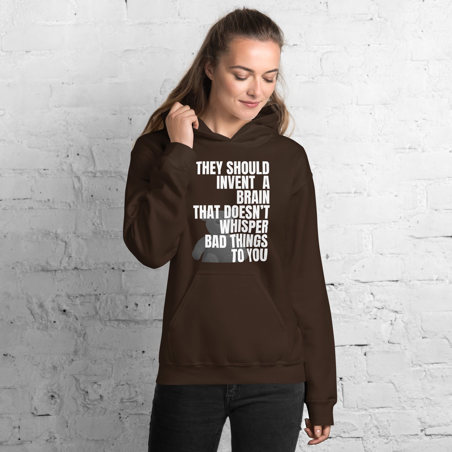 They Should Make a Brain... - Womens Hoodie