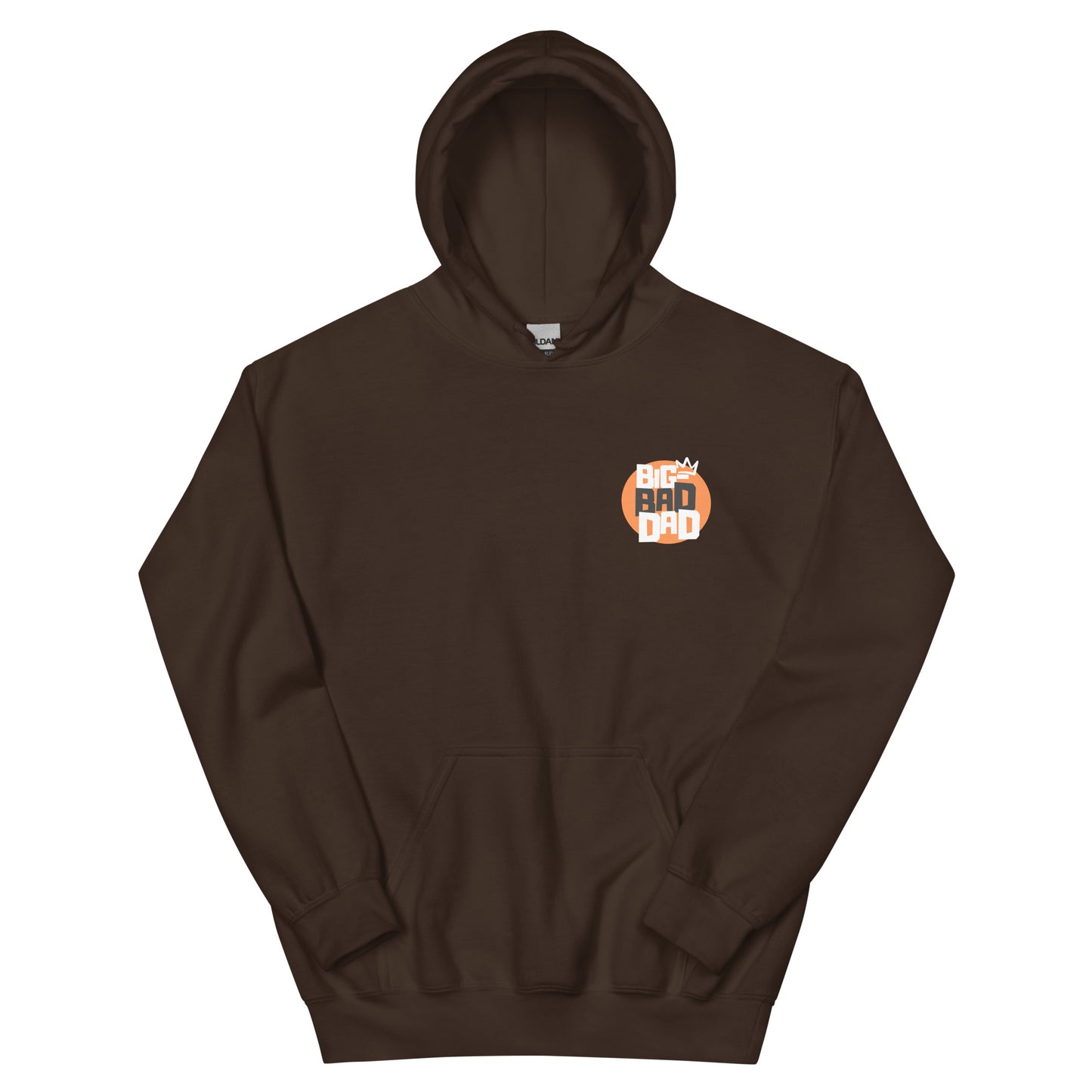 Big Bad Dad Small Logo - Mens Hoodie