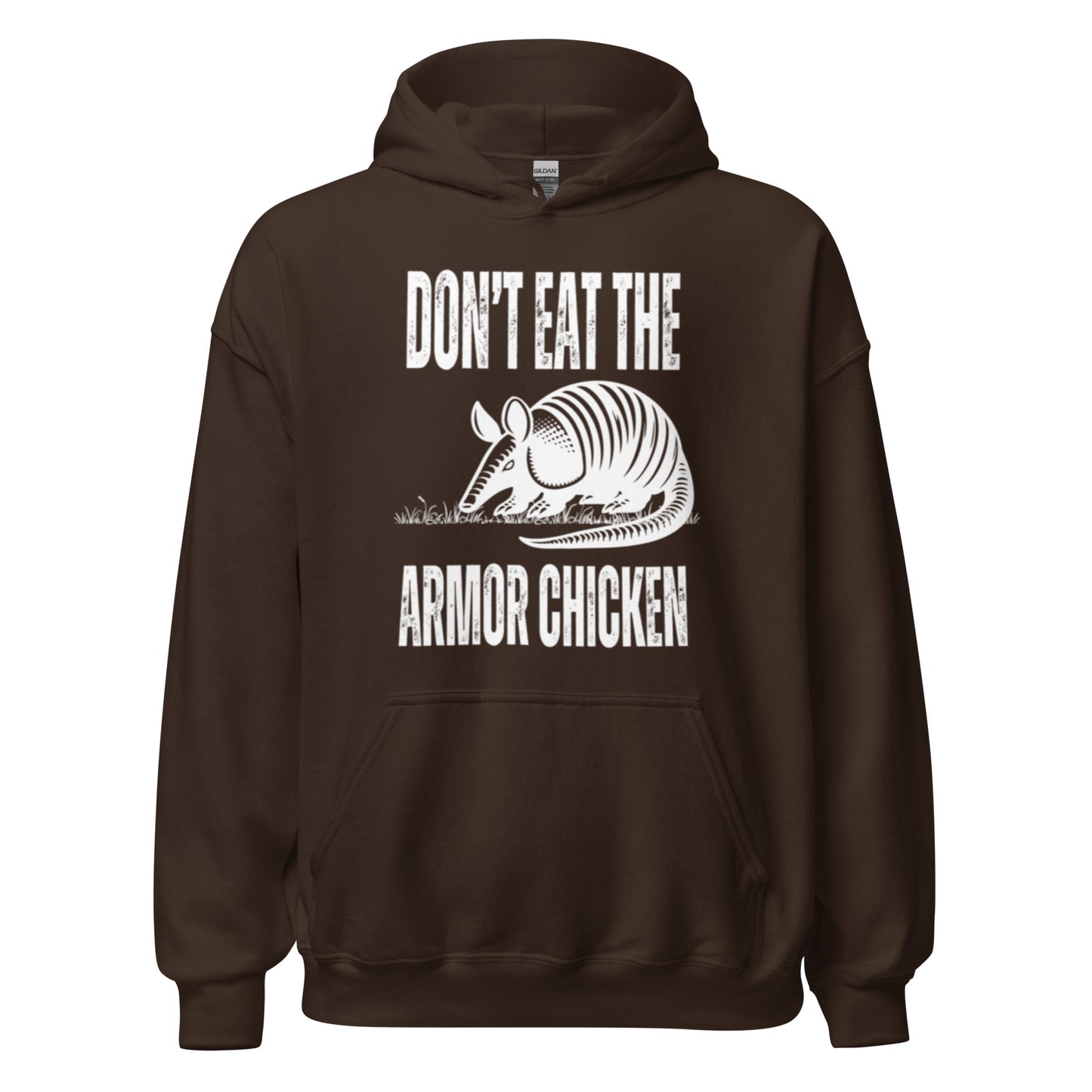 Armor Chicken -Mens Hoodie