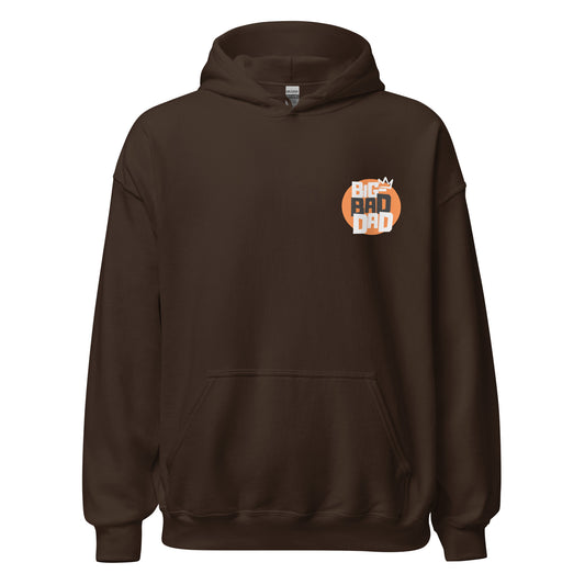 Big Bad Dad Small Logo - Men's Hoodie