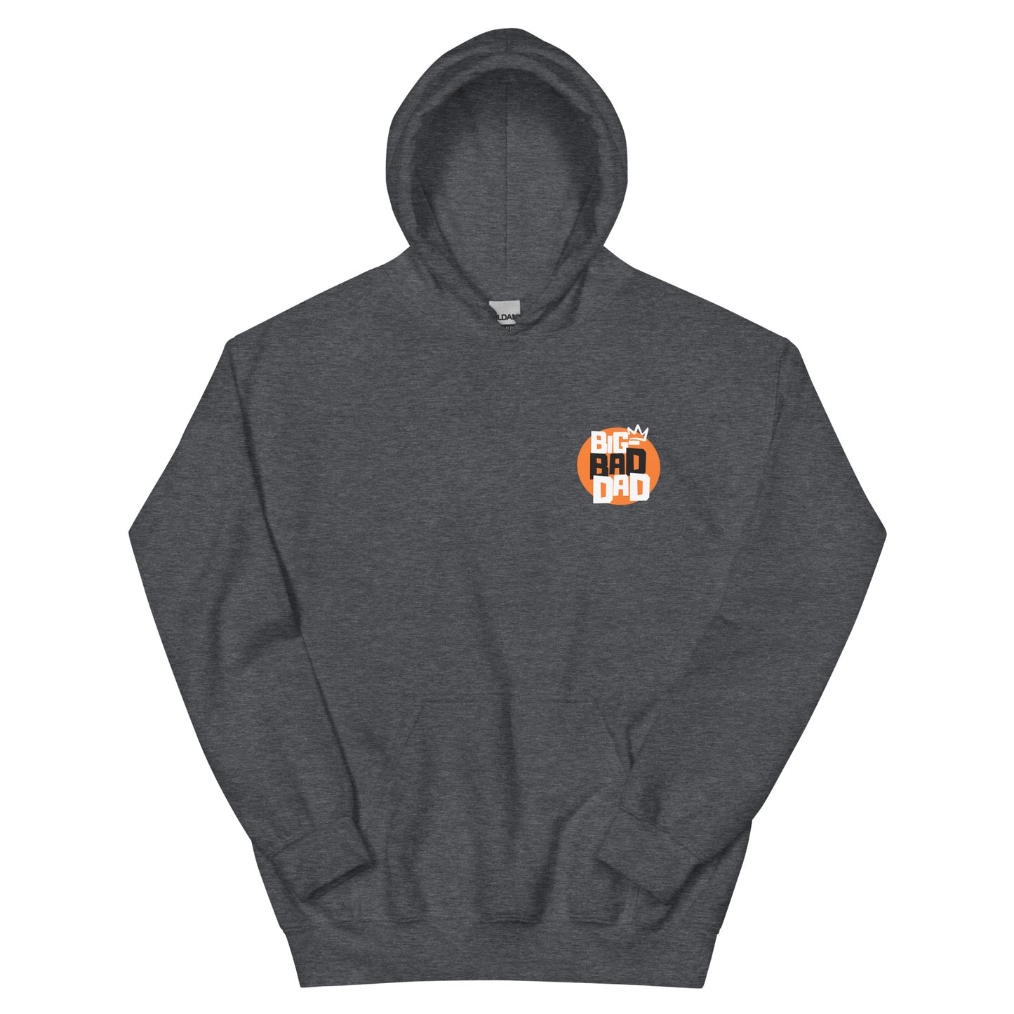 Big Bad Dad Small Logo - Mens Hoodie