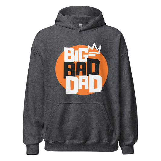 Big Bad Dad Large Logo - Men's Hoodie