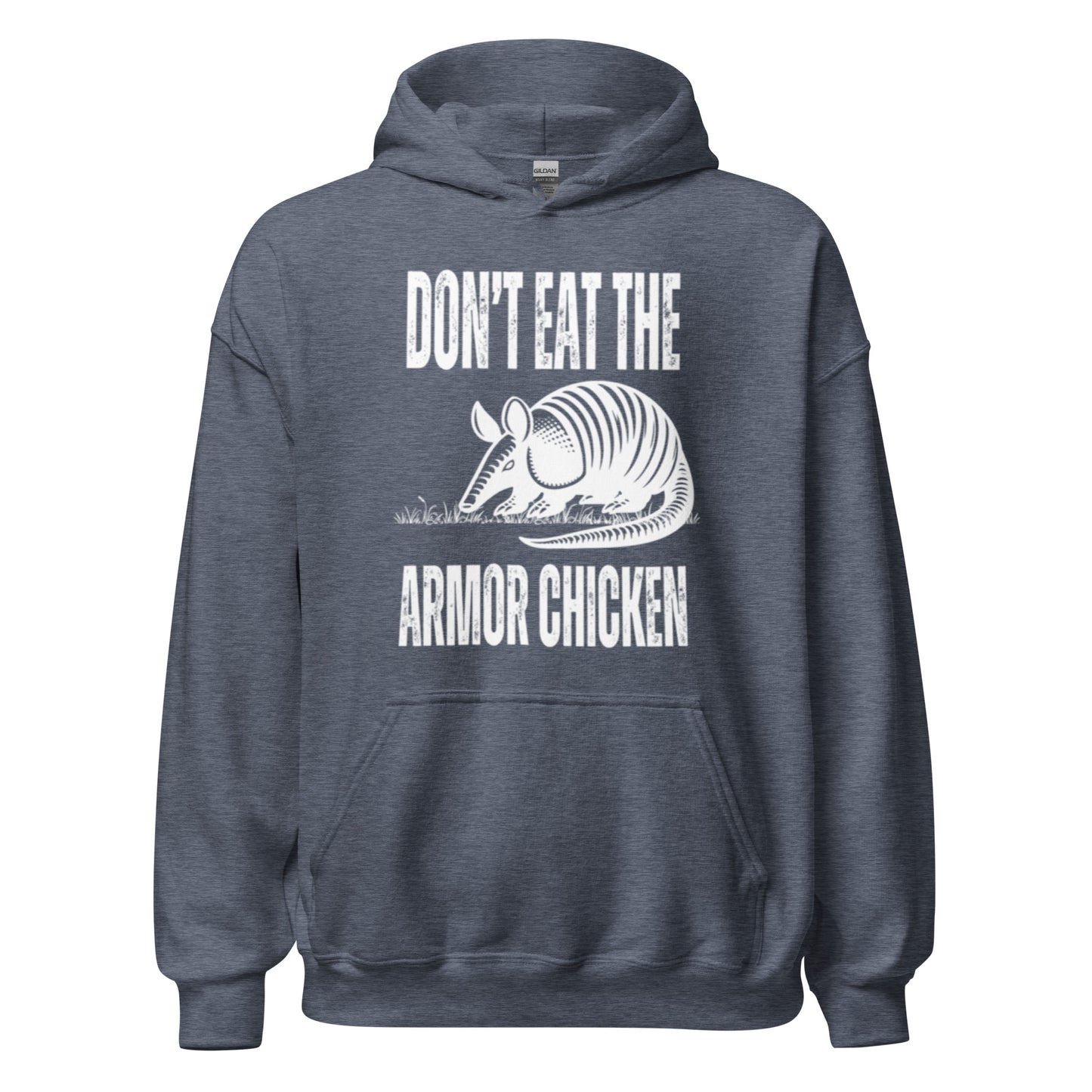 Armor Chicken -Mens Hoodie