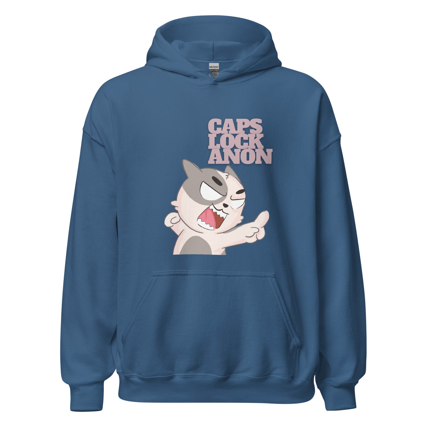 Caps Lock Anon - Men's Hoodie
