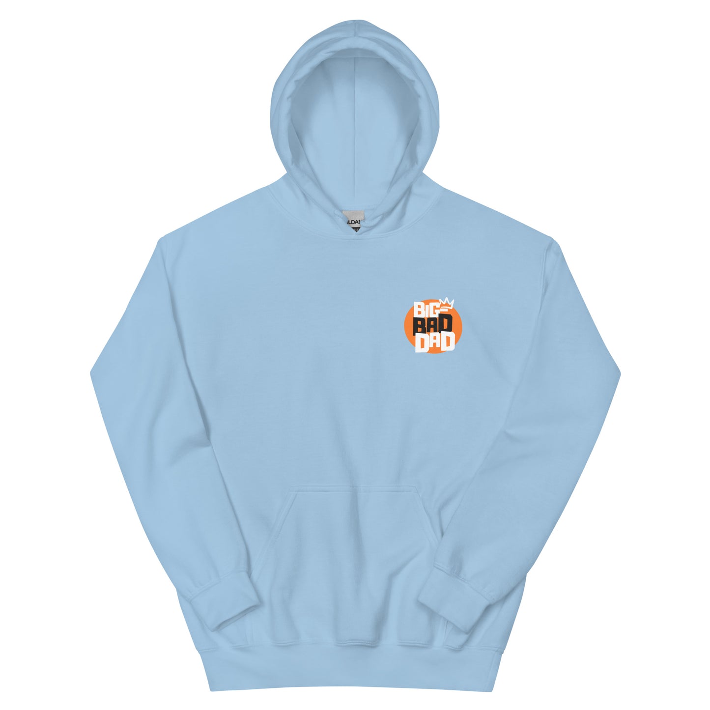 Big Bad Dad Small Logo - Mens Hoodie