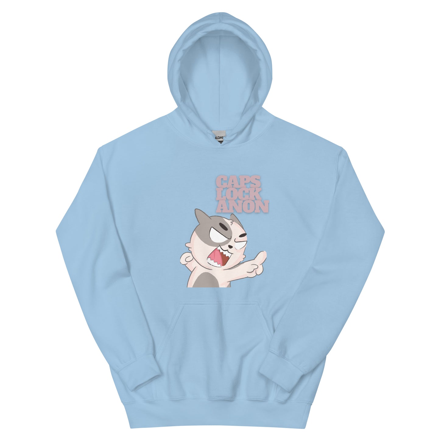 Caps Lock Anon - Womens Hoodie