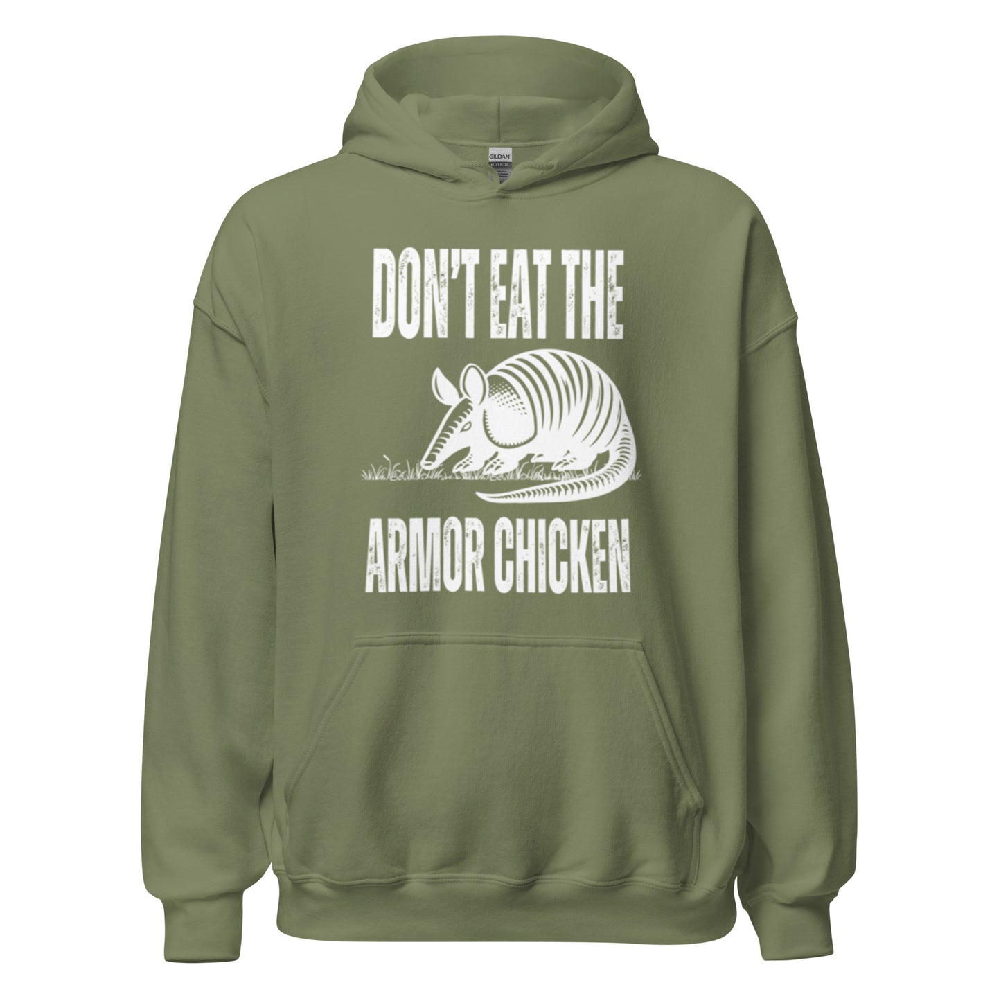 Armor Chicken -Mens Hoodie