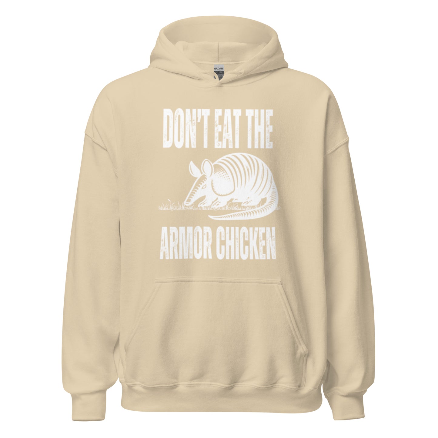 Armor Chicken -Mens Hoodie