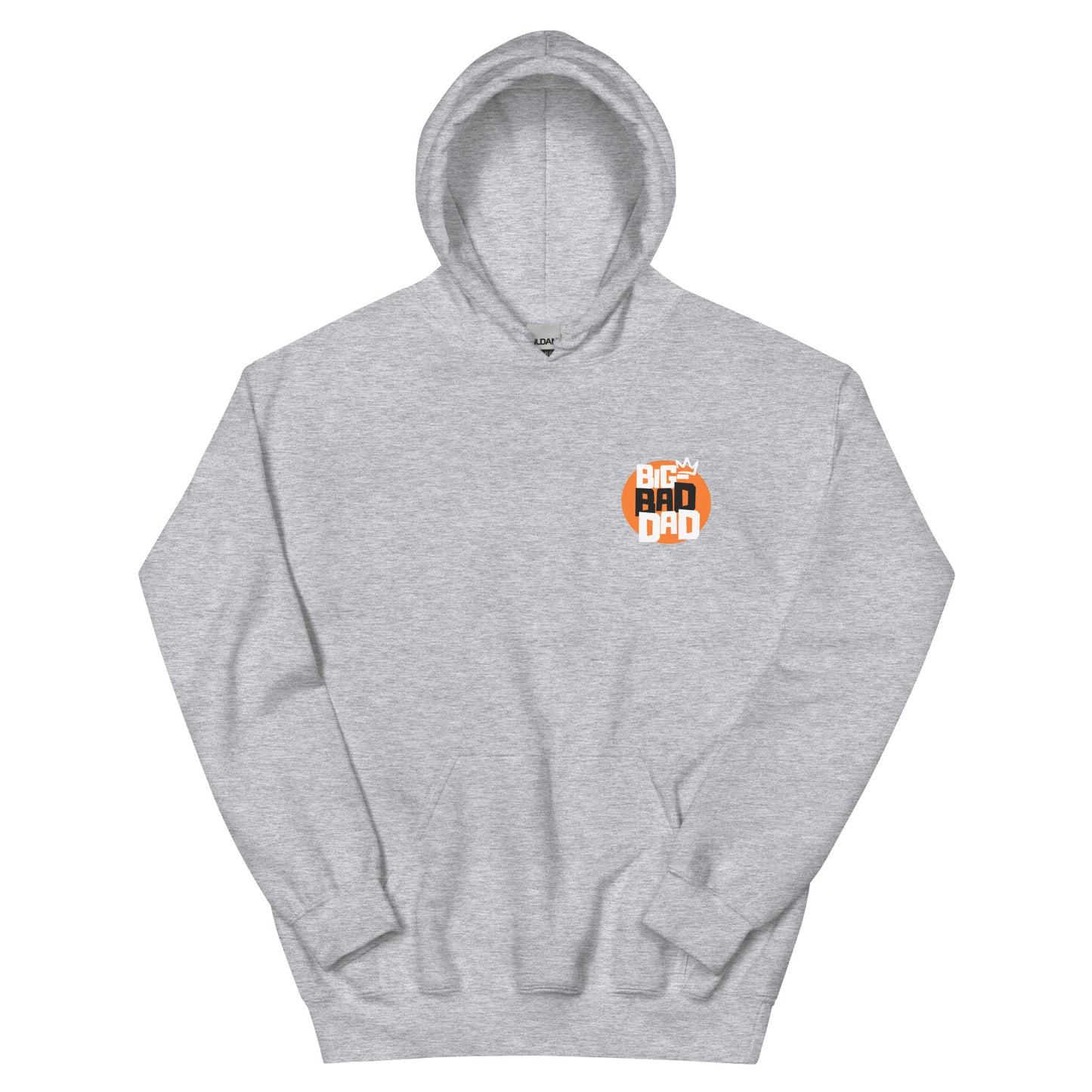 Big Bad Dad Small Logo - Mens Hoodie