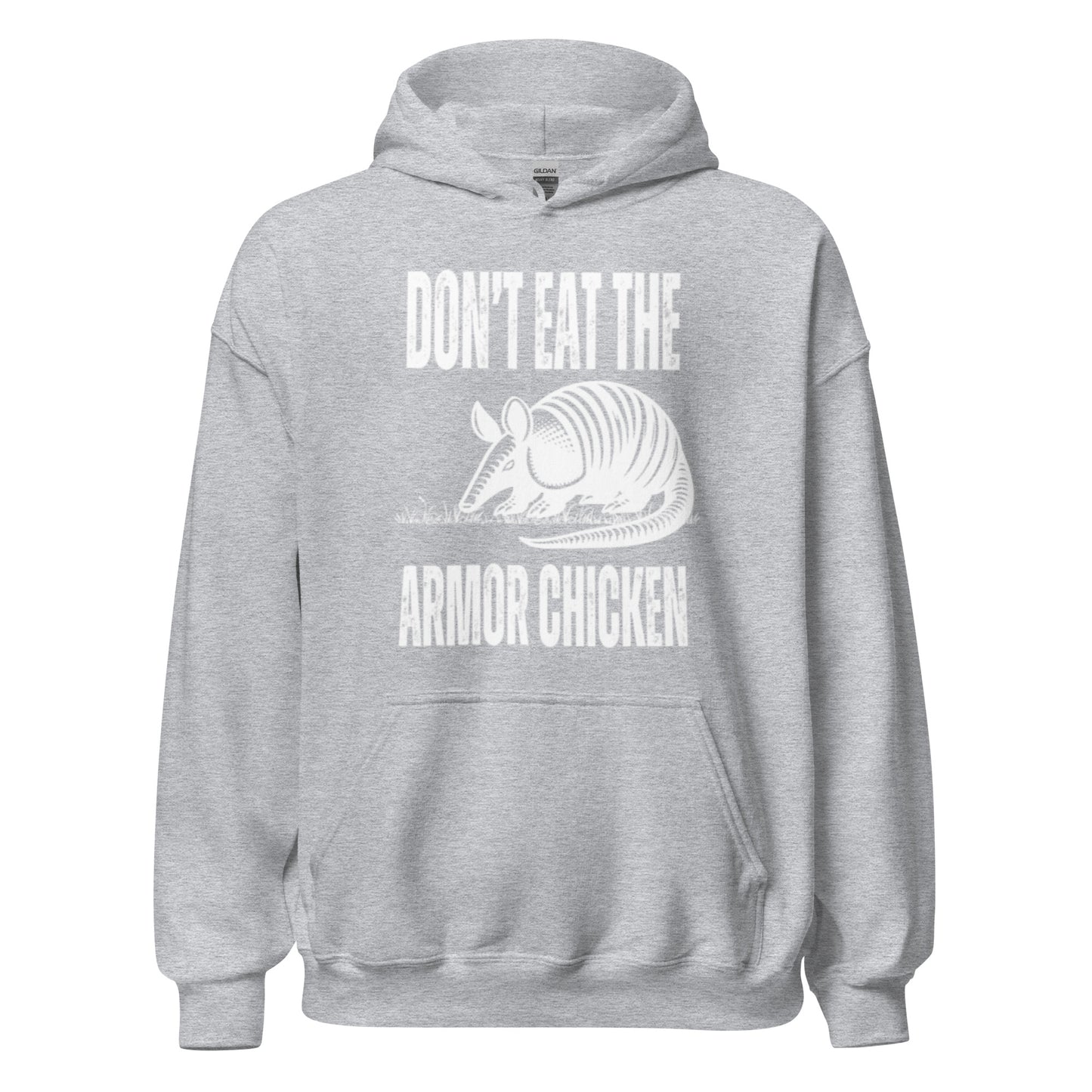 Armor Chicken -Mens Hoodie