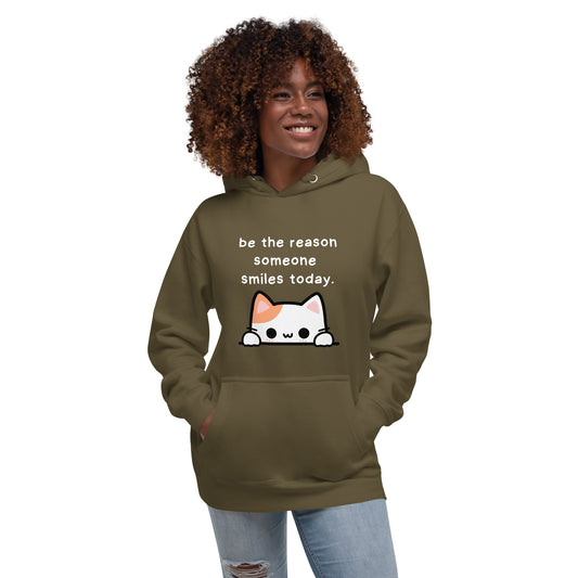 Be The Reason Someone Smiles Today - Womens Hoodie
