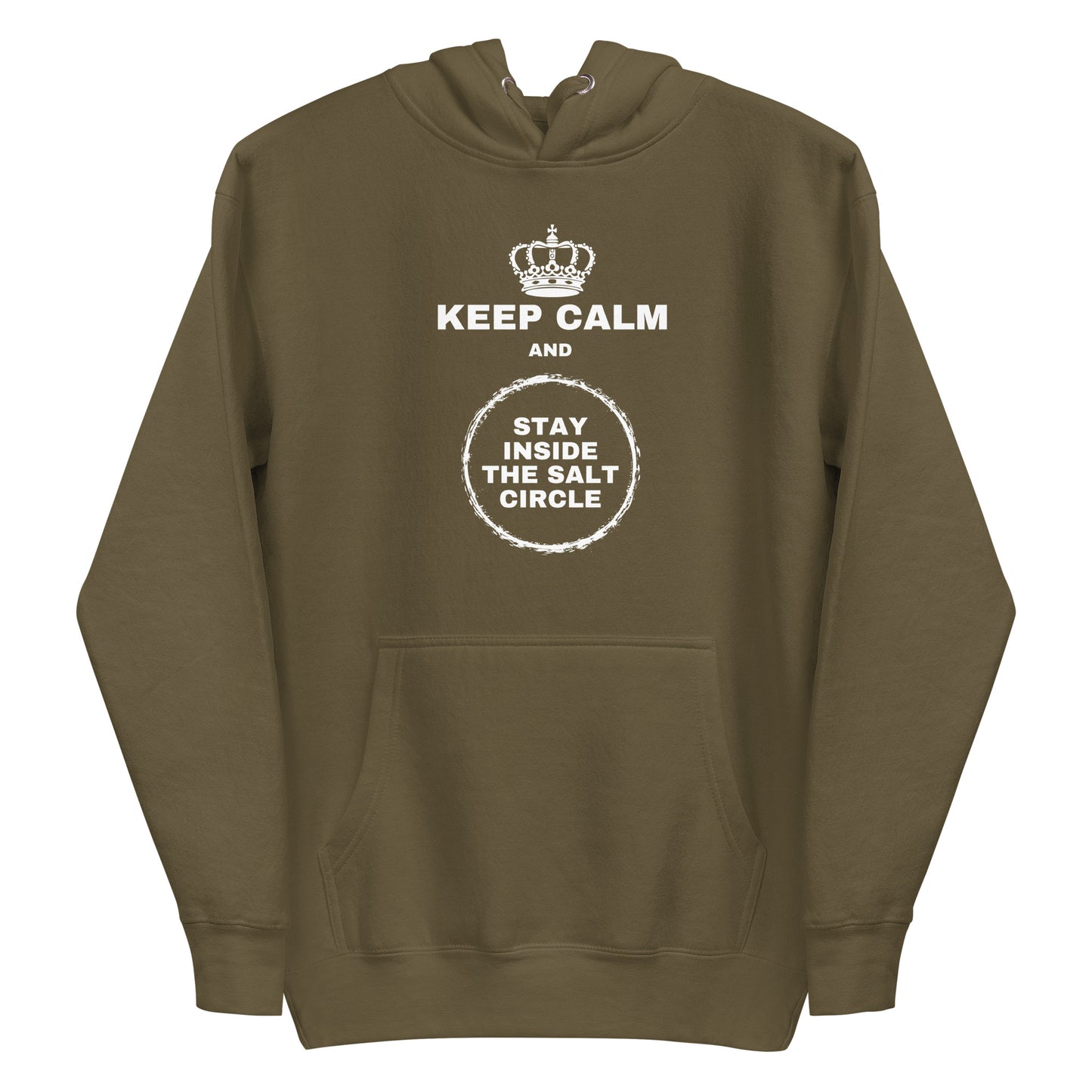 Keep Calm and Stay Inside the Salt Circle - Womens Hoodie