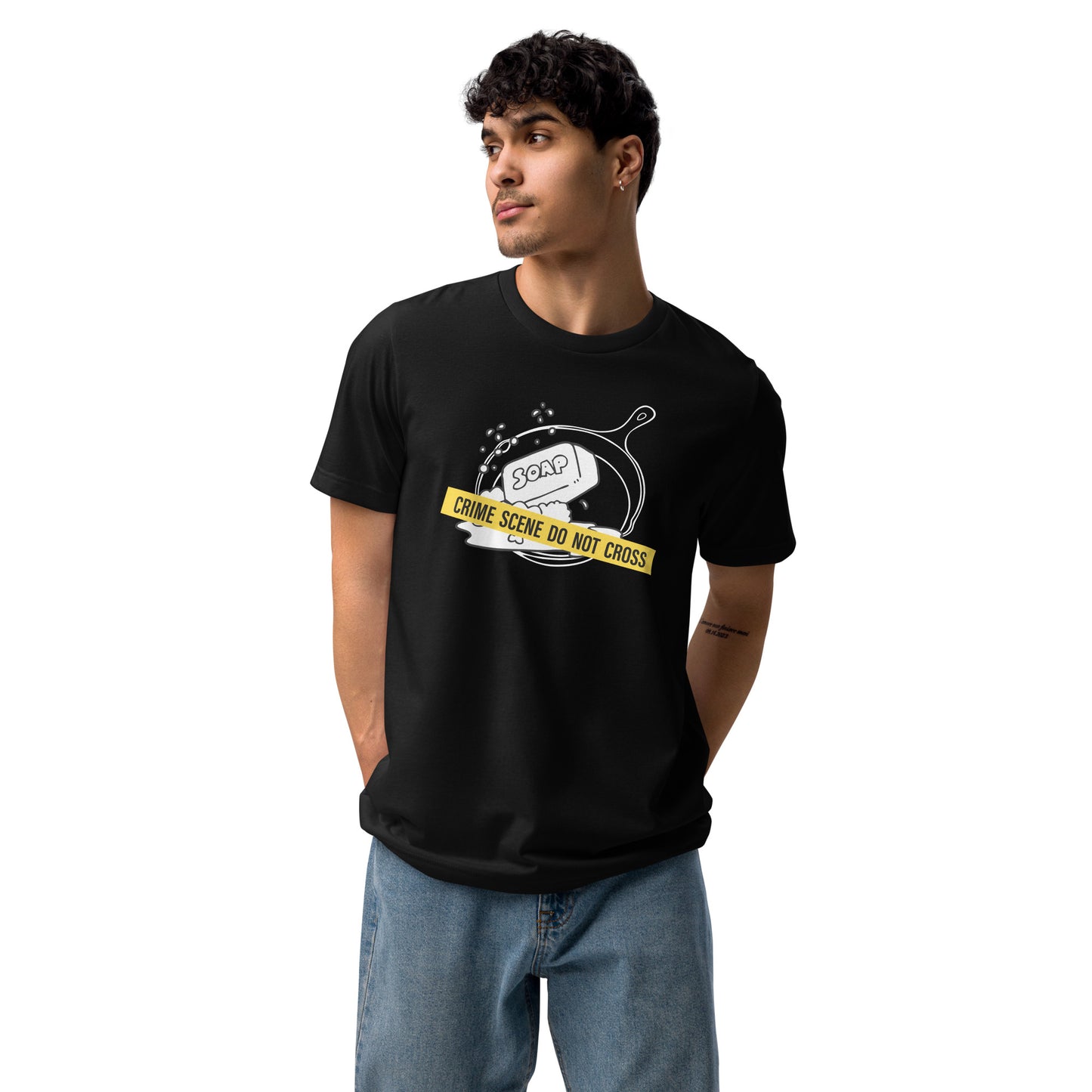 Crime Scene - Men's Unisex Staple Eco T-Shirt