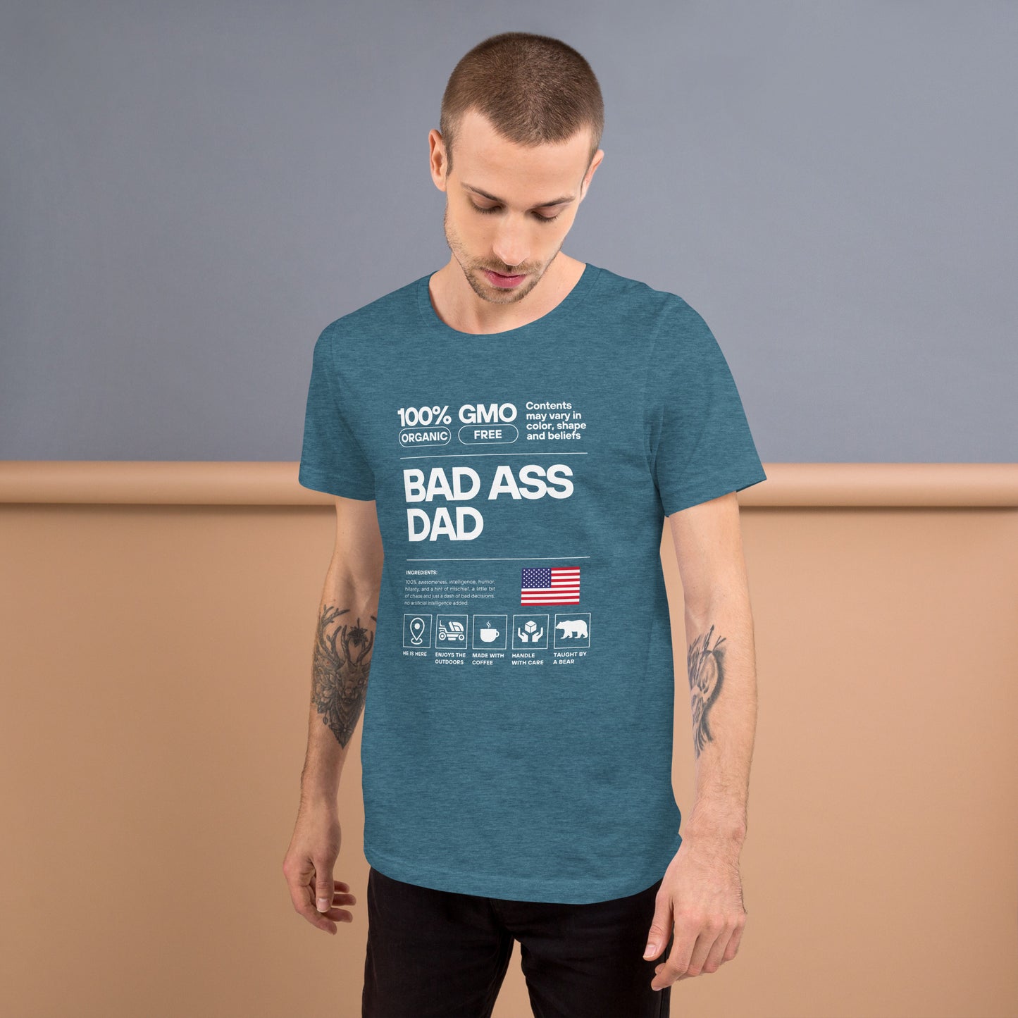 Bad Ass Dad - Unisex T-shirt