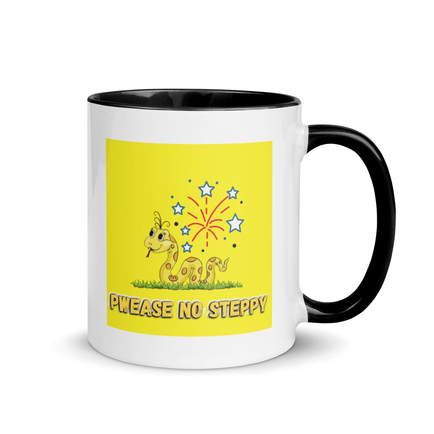 Pwease No Steppy - Colored Mug