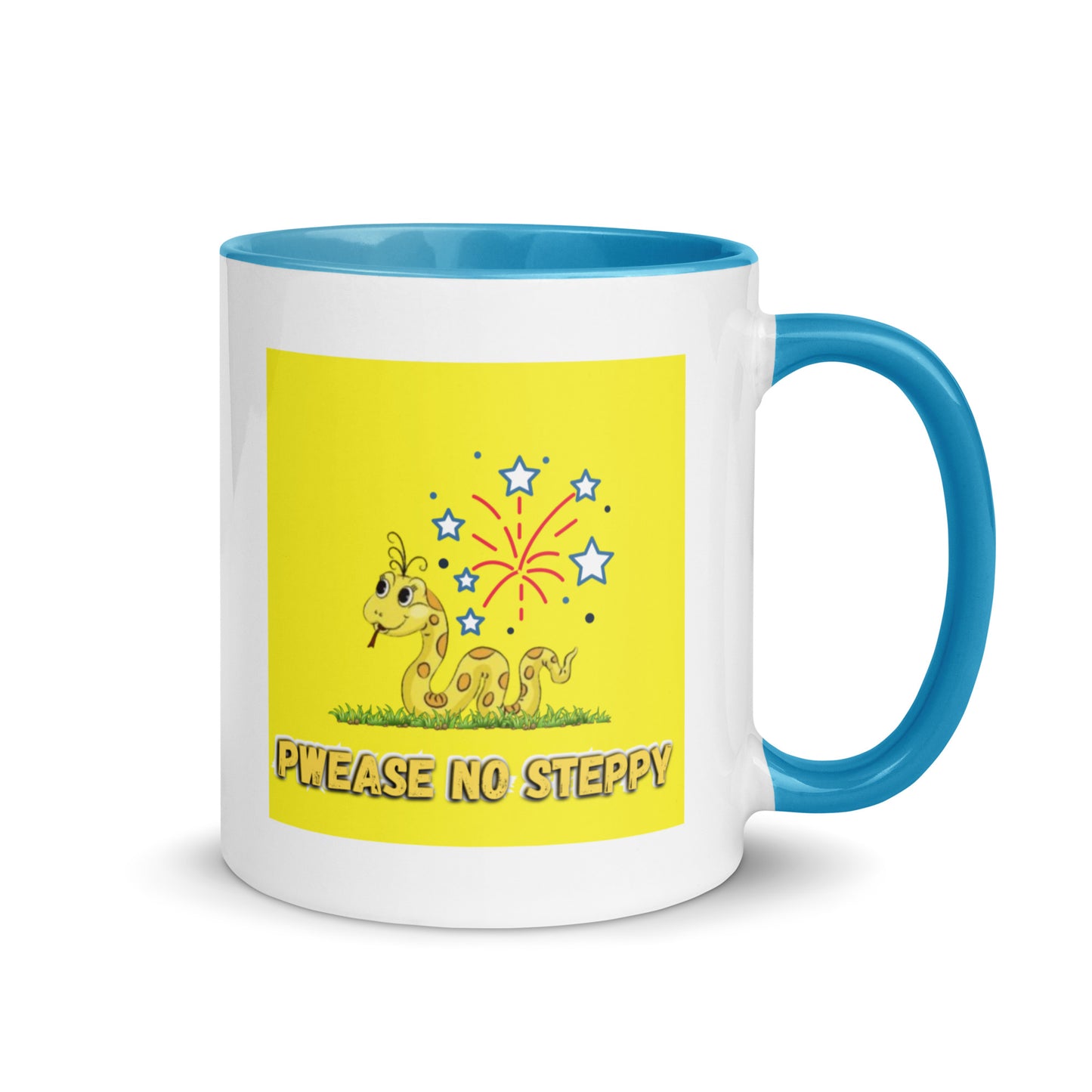 Pwease No Steppy - Colored Mug